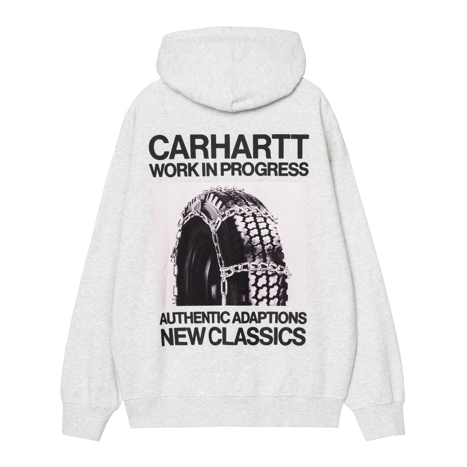 Hooded Sean Hamilton Sweat - Ash Heather 2