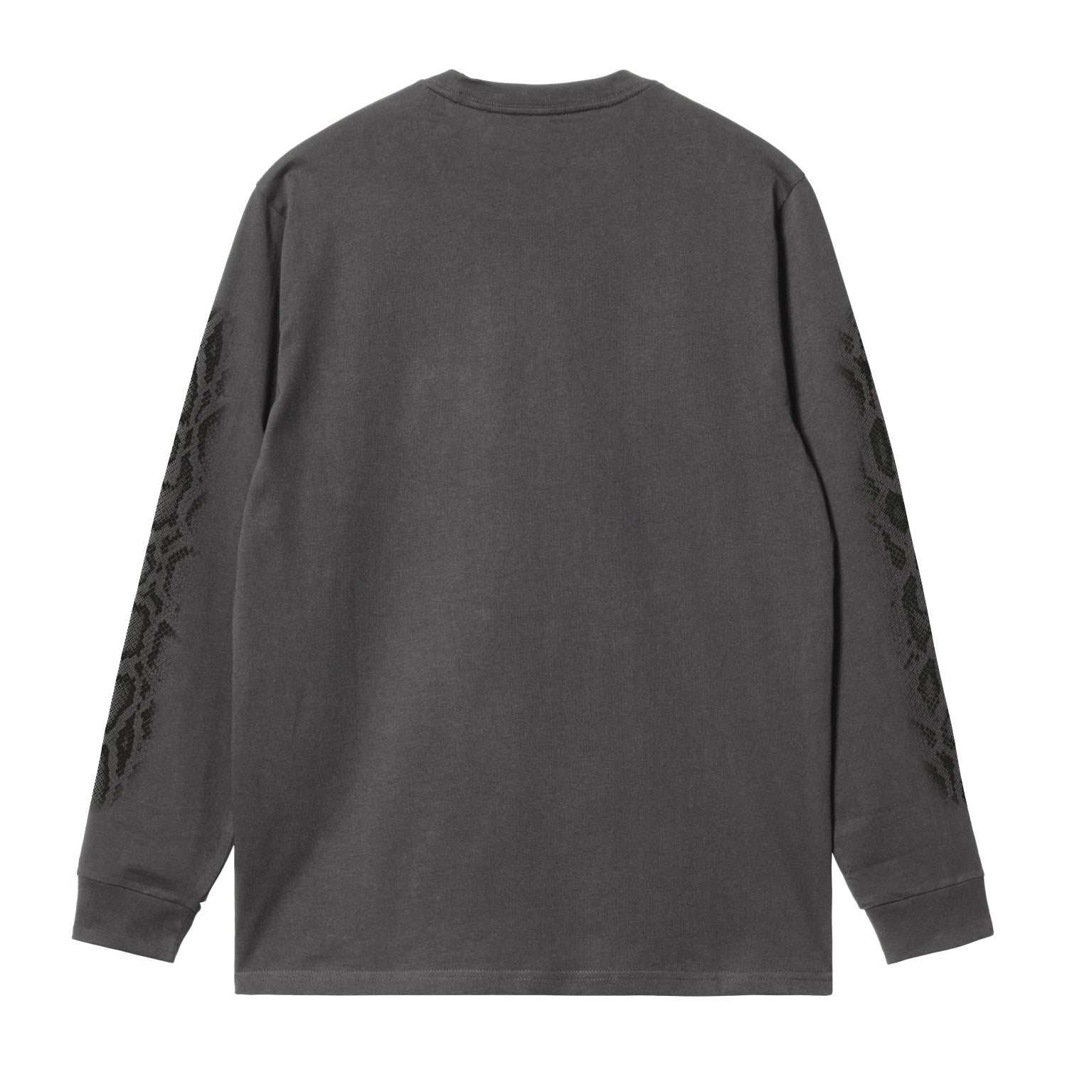 L/S Camo Snake T-Shirt - Black (garment dyed)