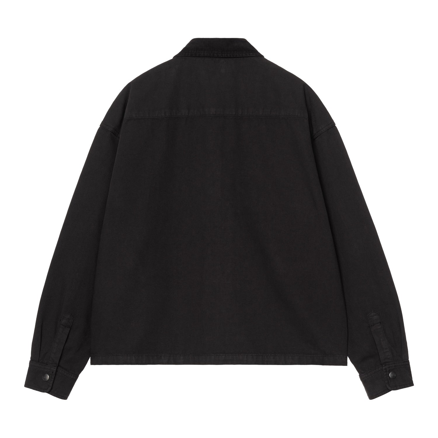 Prescott Shirt Jac - Black / Black (garment dyed)