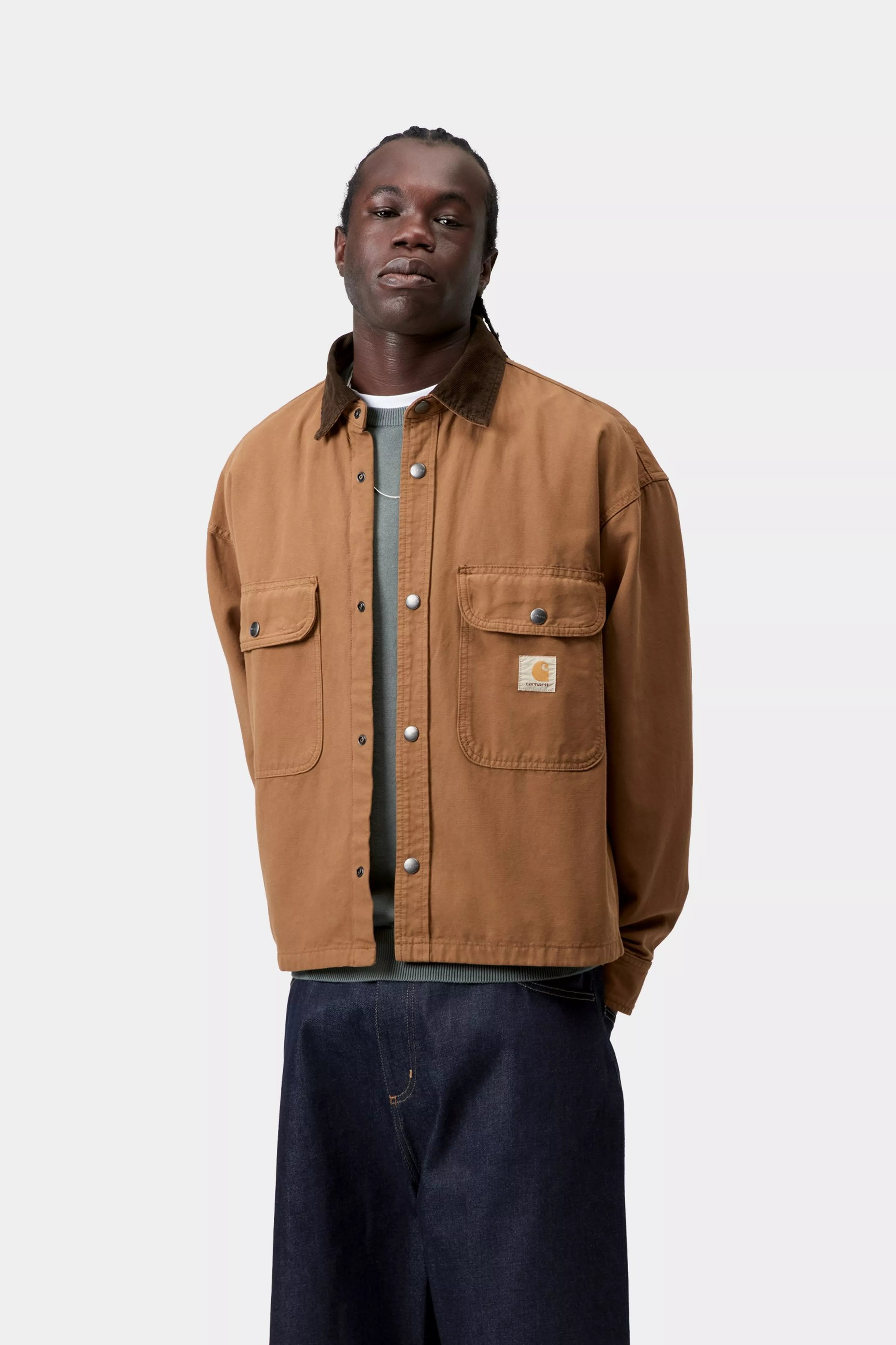 Prescott Shirt Jac - Hamilton Brown / Tobacco (garment dyed)