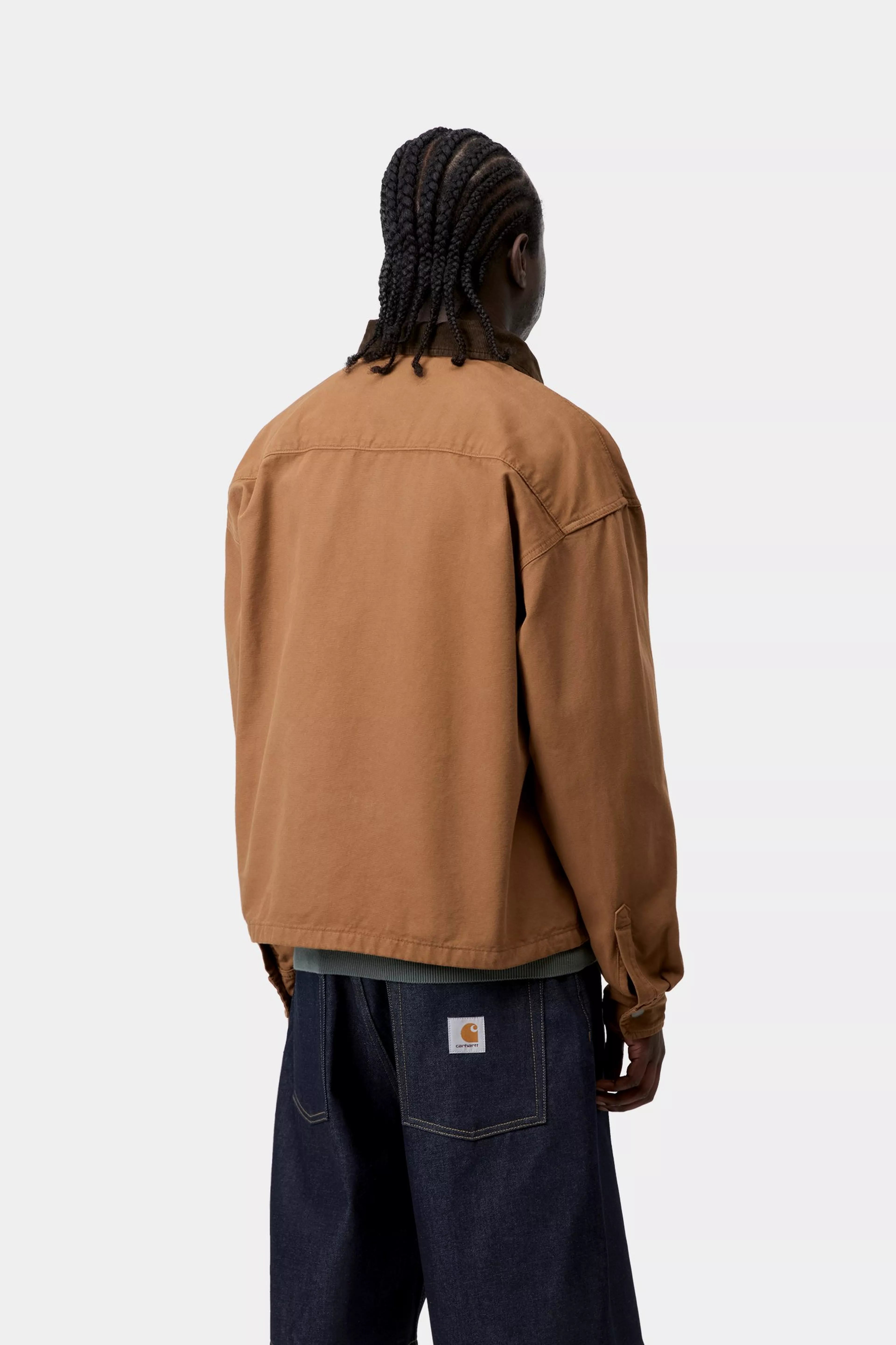 Prescott Shirt Jac - Hamilton Brown / Tobacco (garment dyed) 3