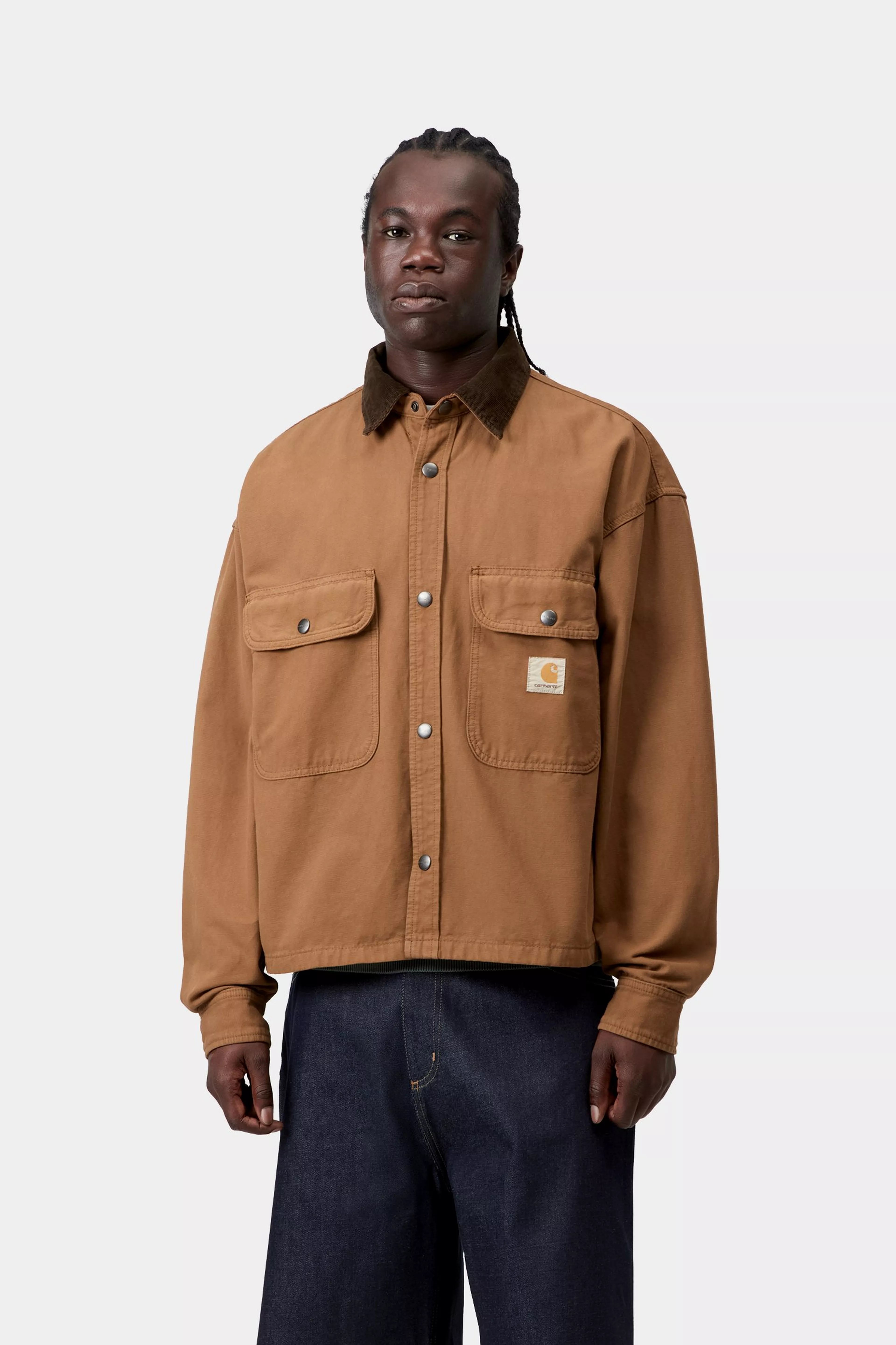 Prescott Shirt Jac - Hamilton Brown / Tobacco (garment dyed) 2