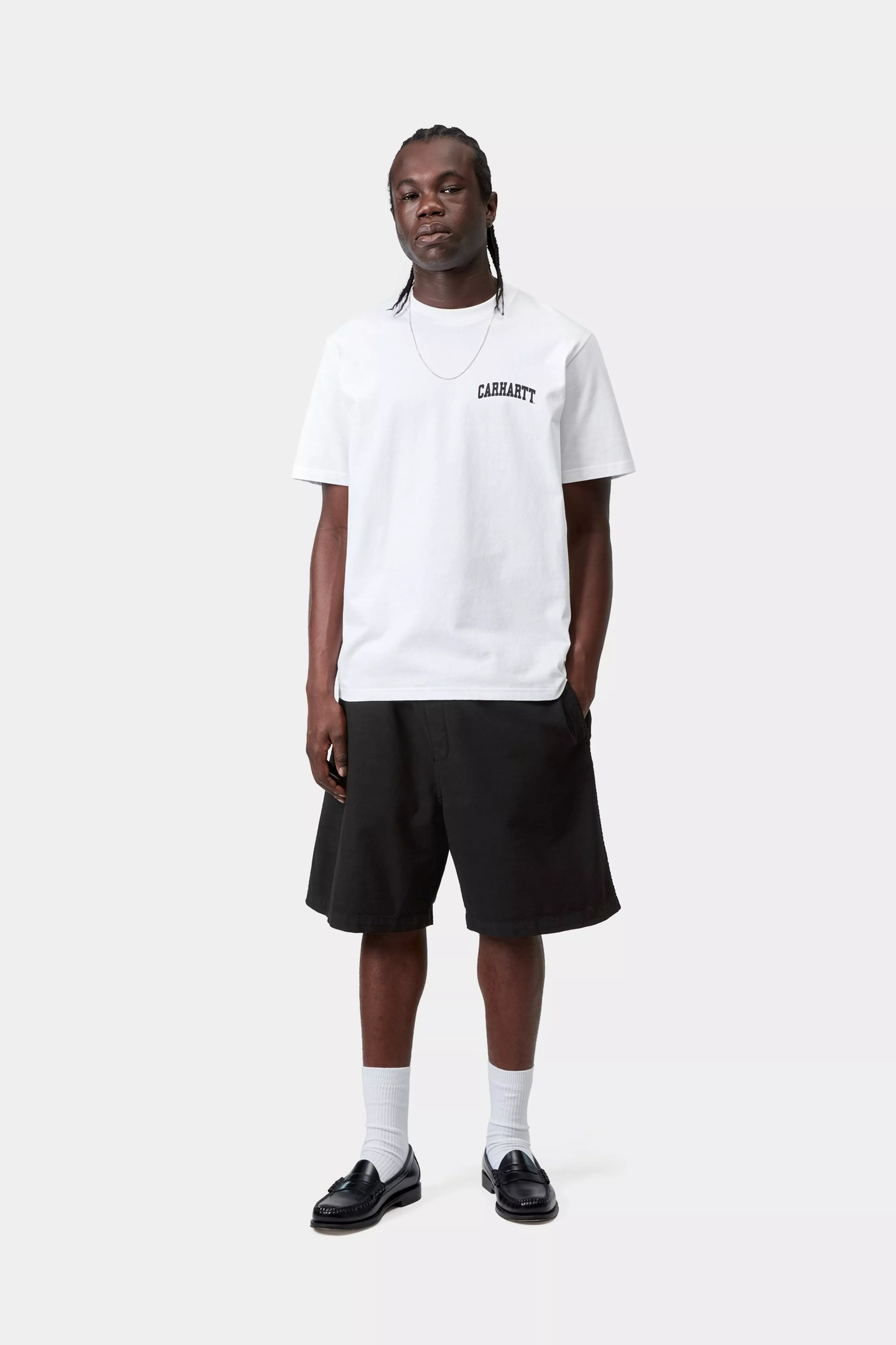 Rainer Short - Black (garment dyed)