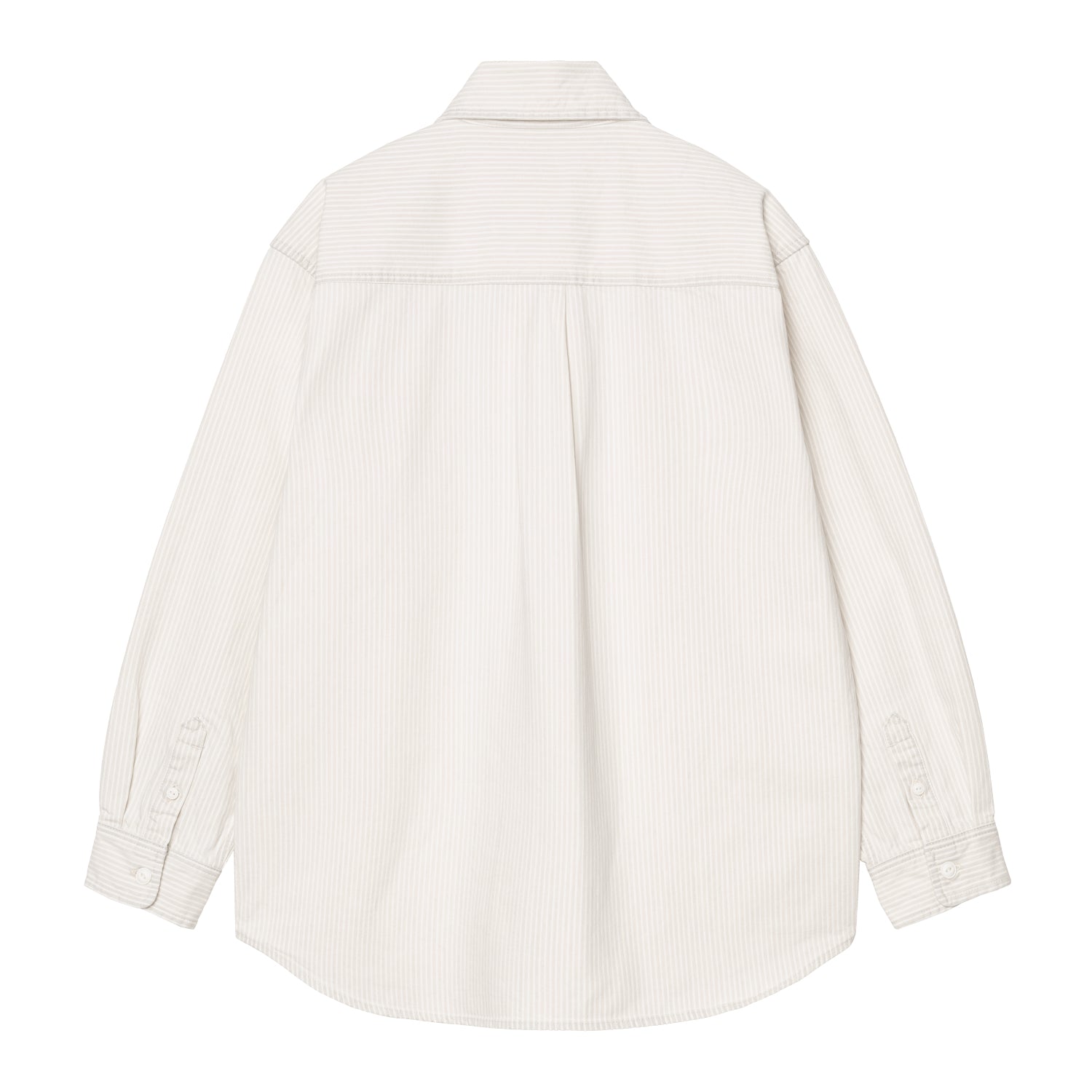 Mercer Shirt Jac - Mercer Stripe, Graphite / Wax, Bleached