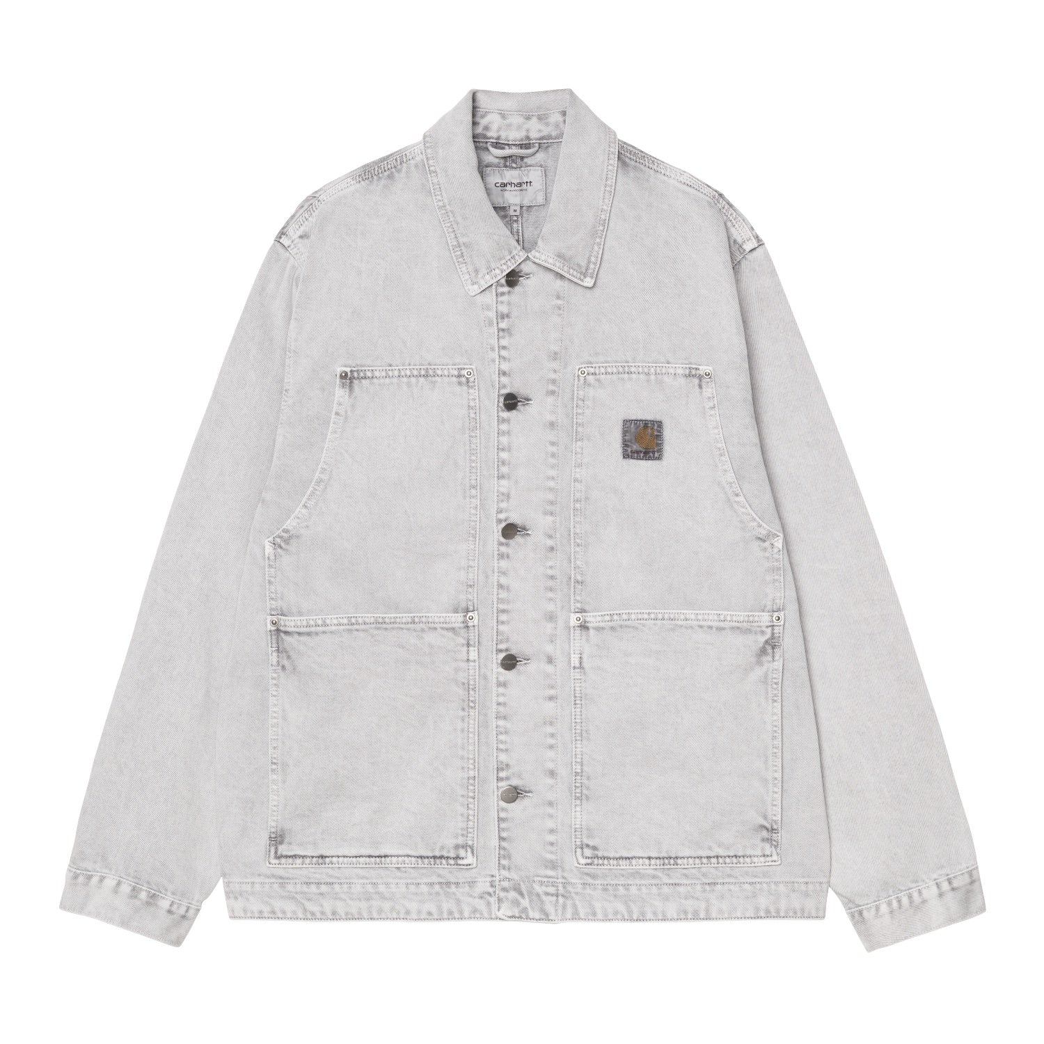 OG Double Front Jacket - Black (chalk wash) 1