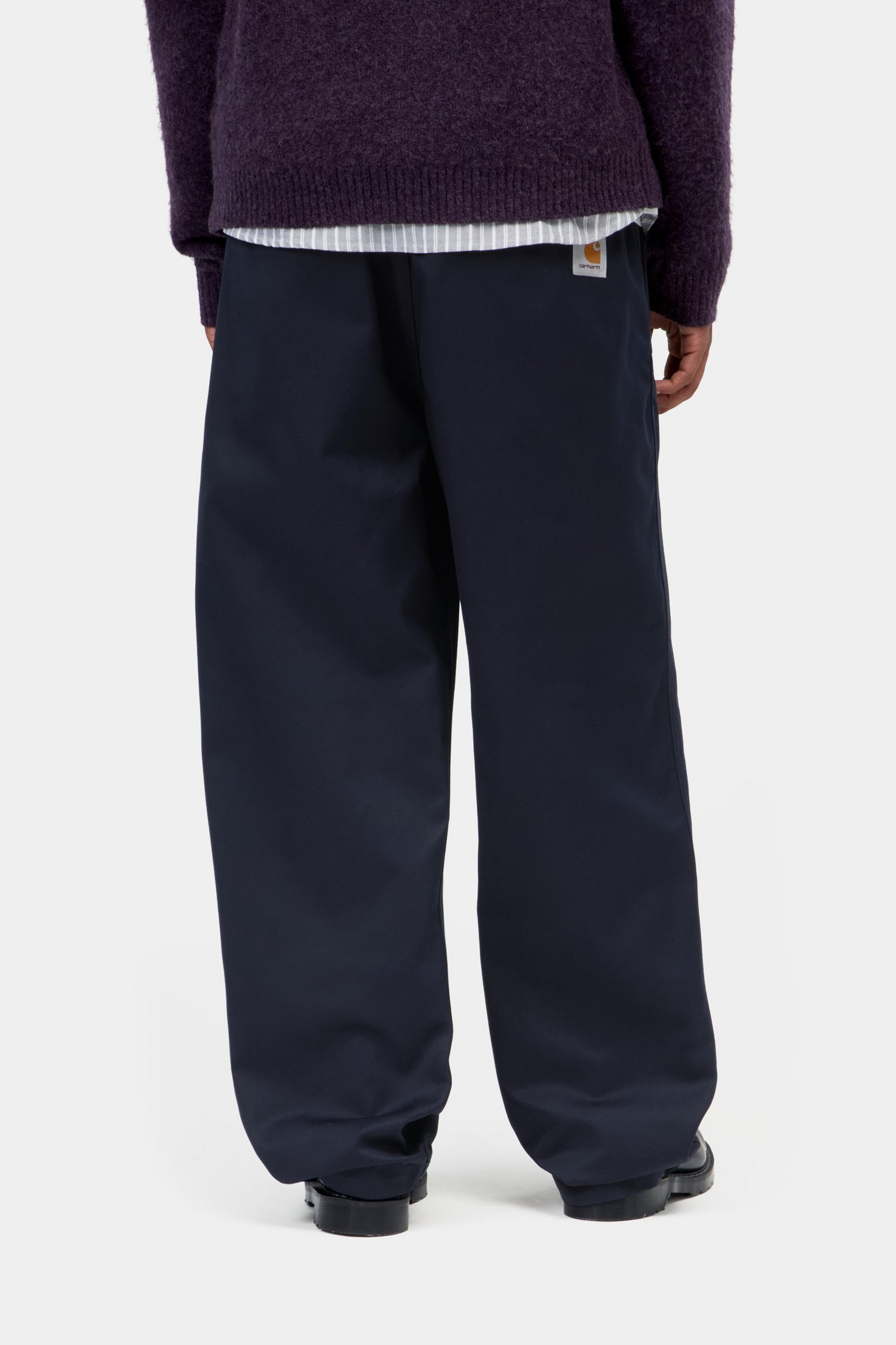 Harold Pant - Dark Navy, rigid