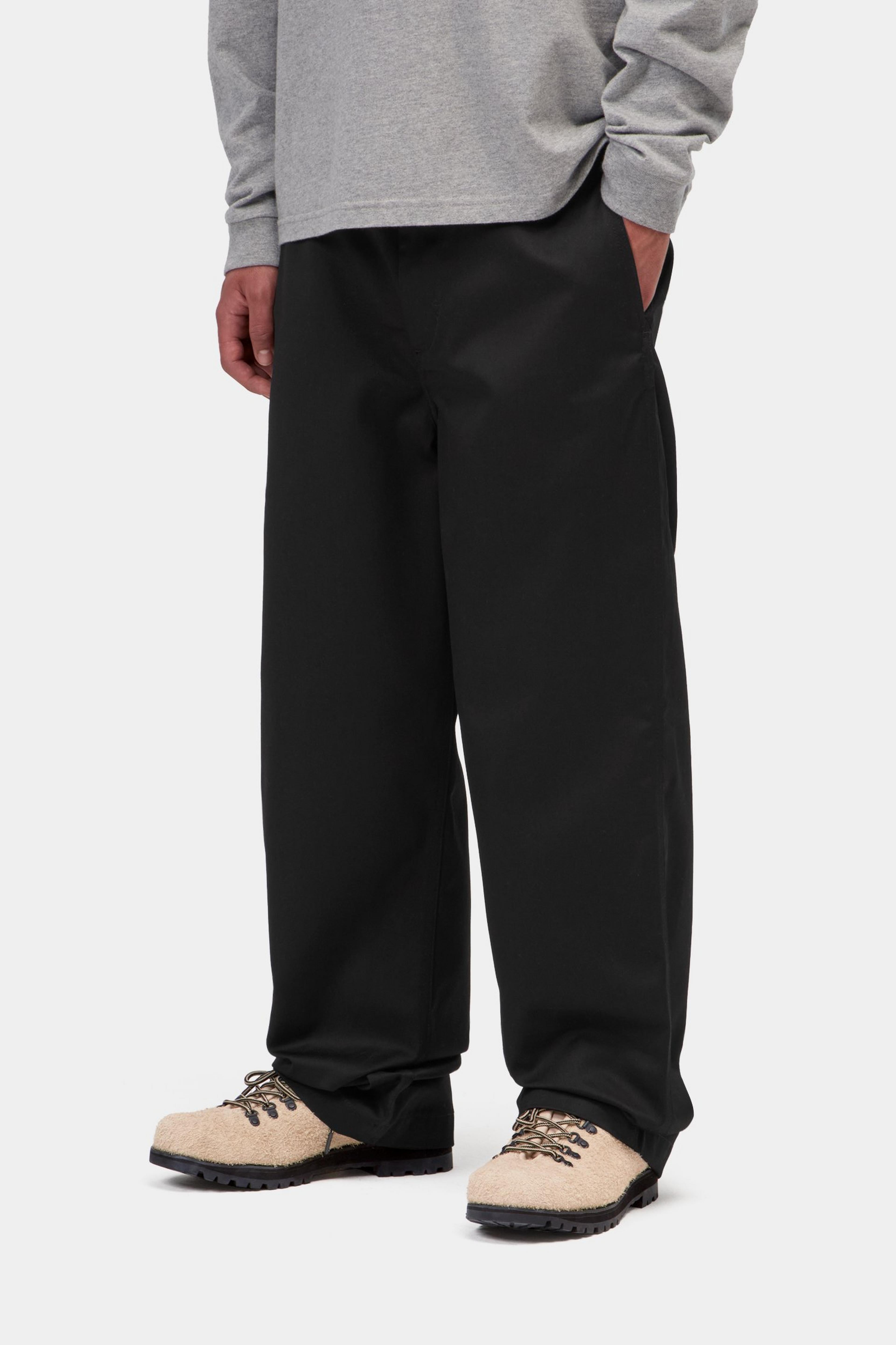 Harold Pant - Black, rigid