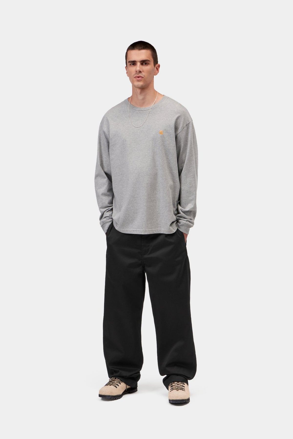 Harold Pant - Black, rigid