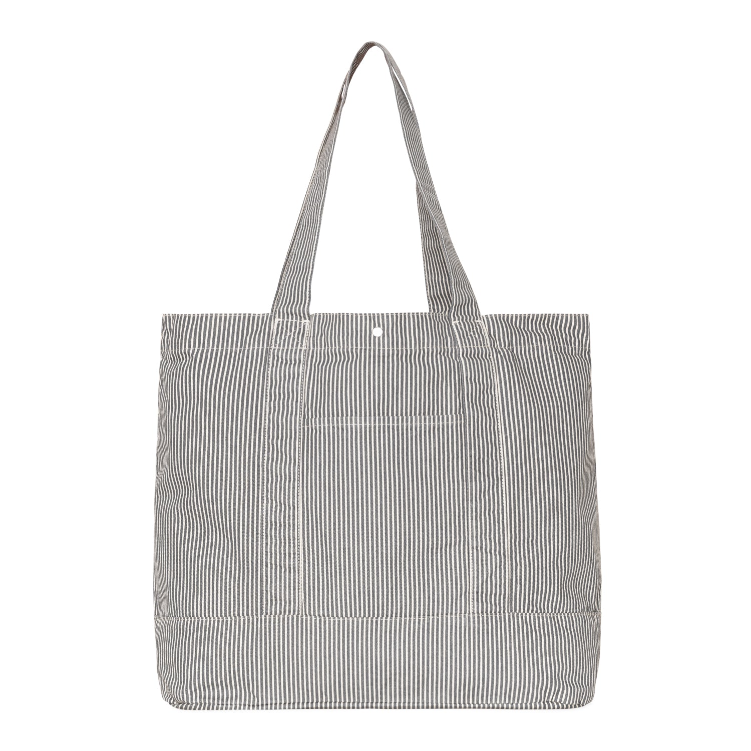 Mercer Tote Bag - Mercer Stripe, Graphite / Wax (stone washed)