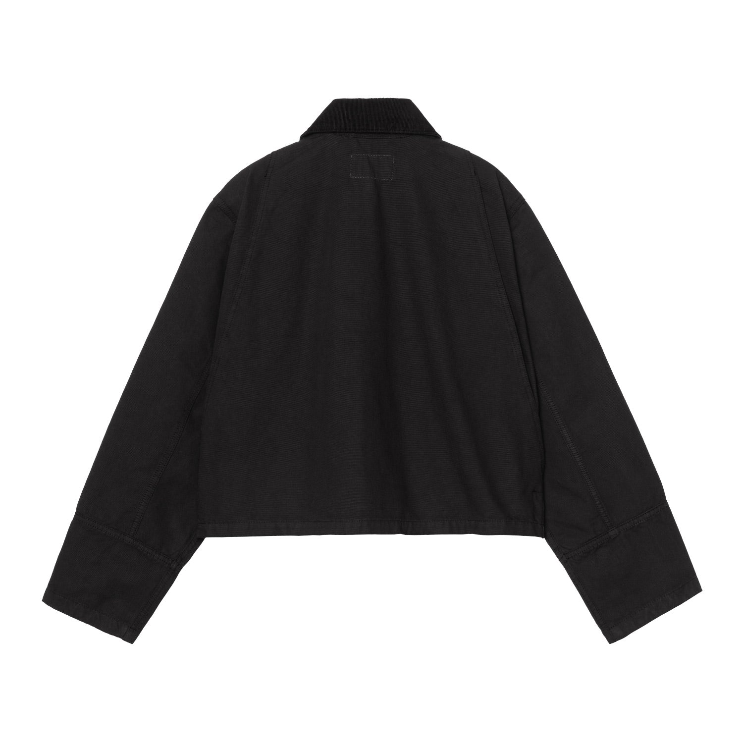 W' Prescott Jacket - Black / Black (garment dyed) 2