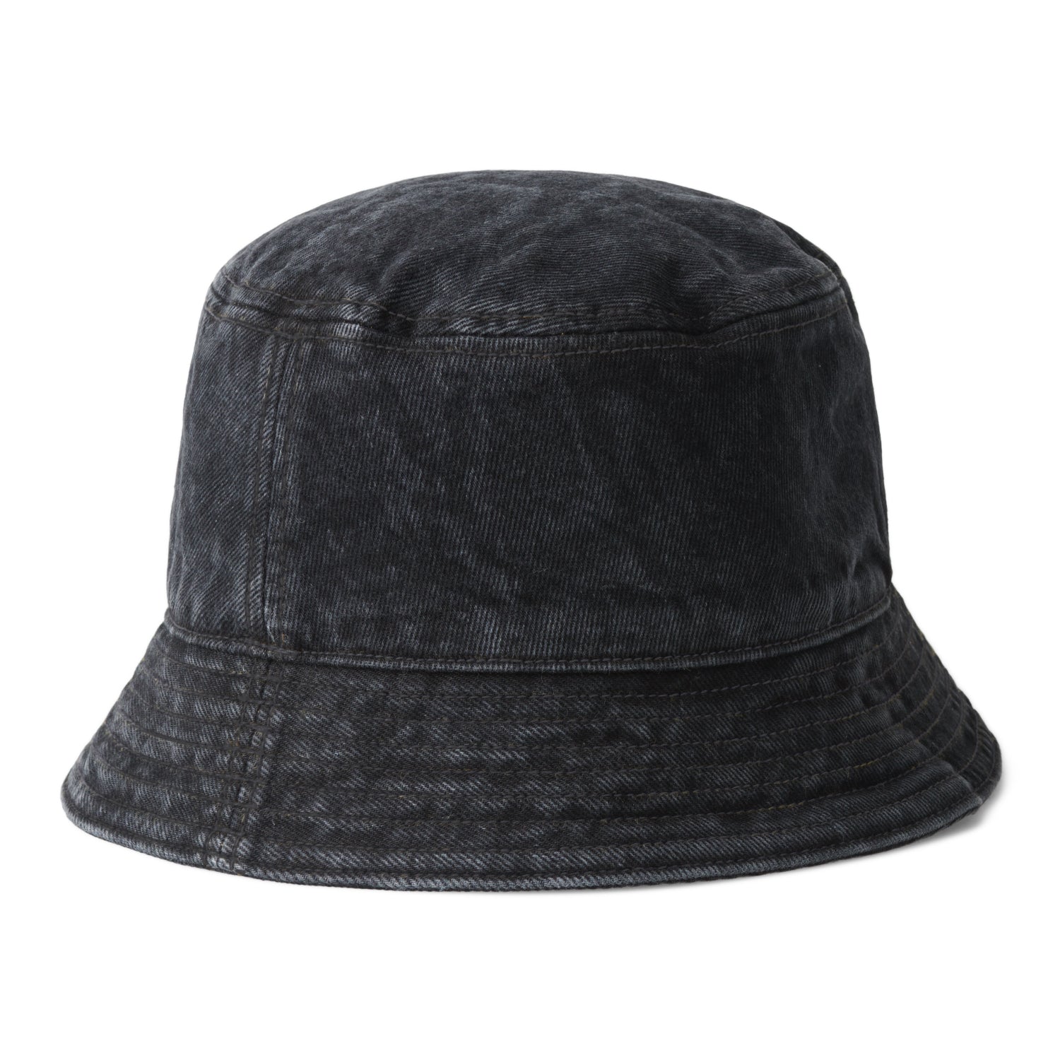 Belmar Bucket Hat - Snake Camo, Black (Heavy stone wash)