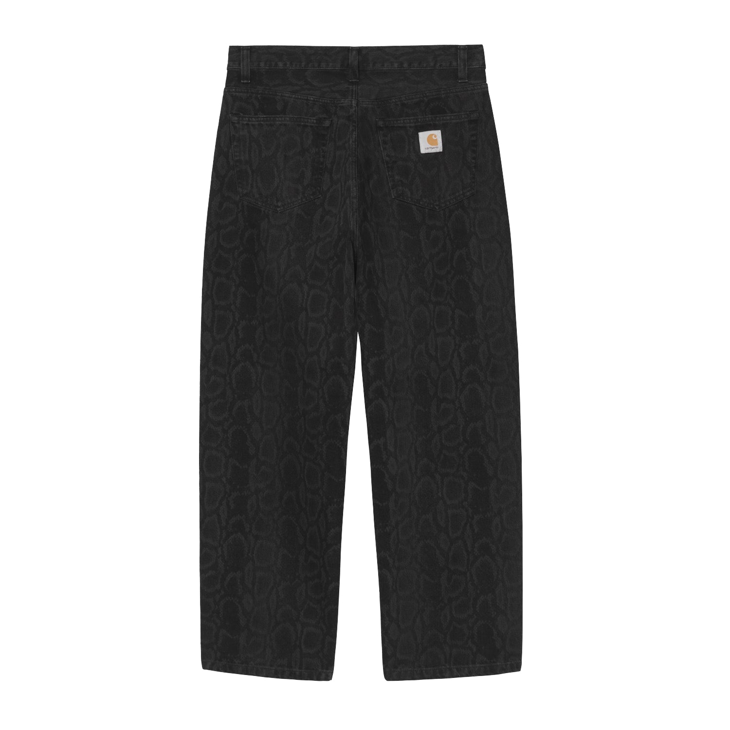 Snake Landon Pant - Snake Camo, Black (heavy stone wash)