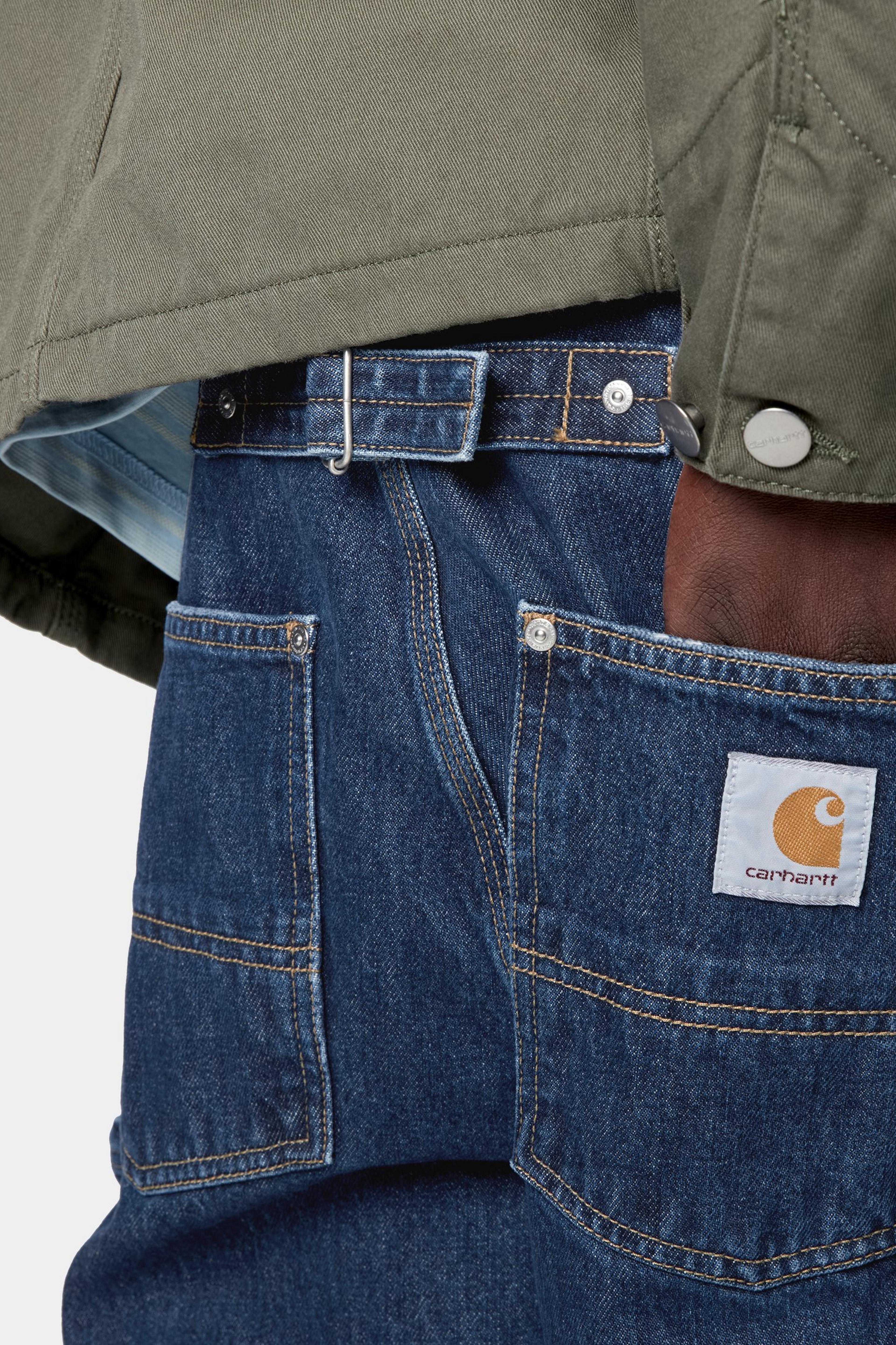 Belmont Pant - Blue (stone washed) 5