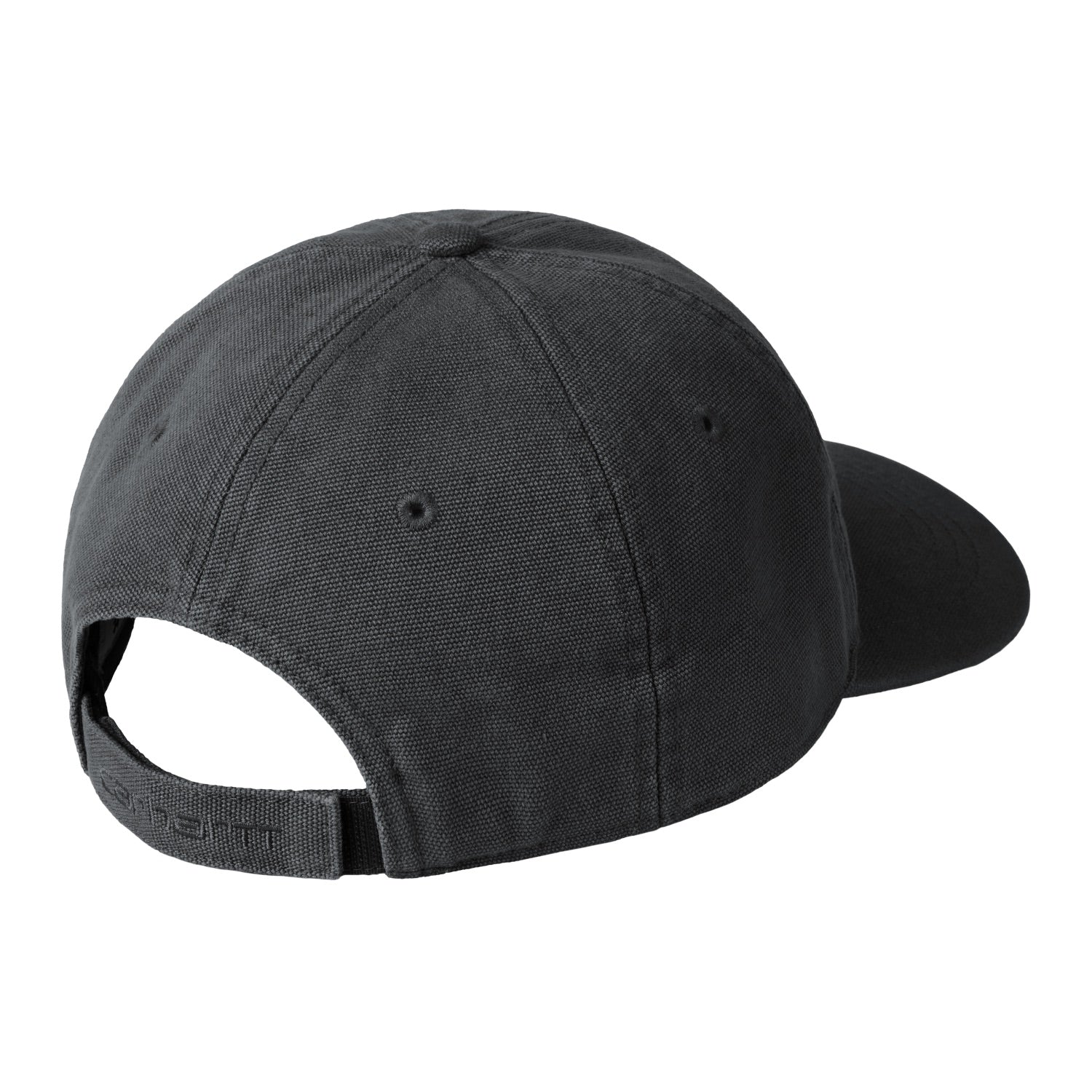 Canvas Cap - Black (stone washed)