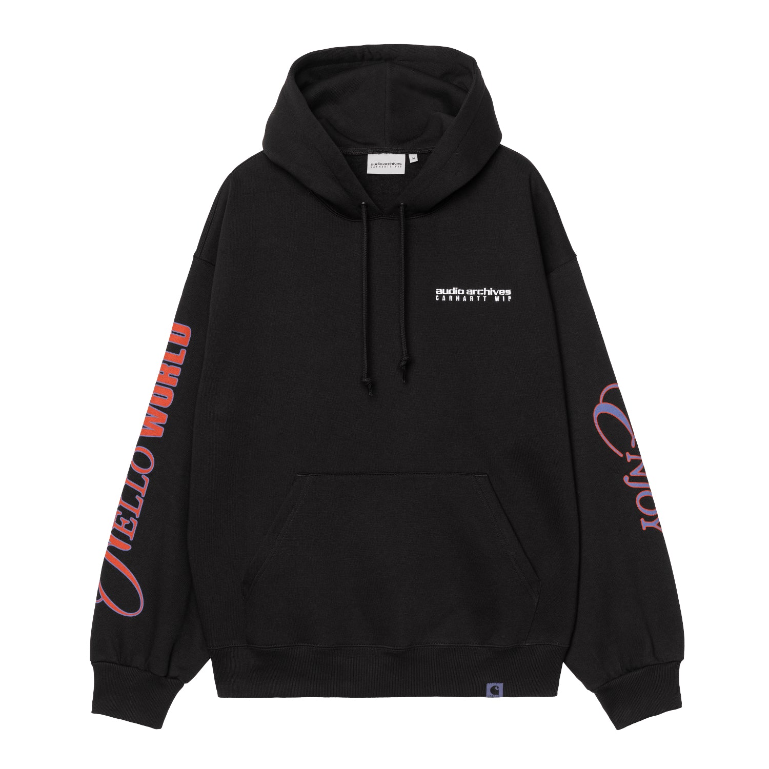 Audio Archives WIP Hooded Sweatshirt - Black
