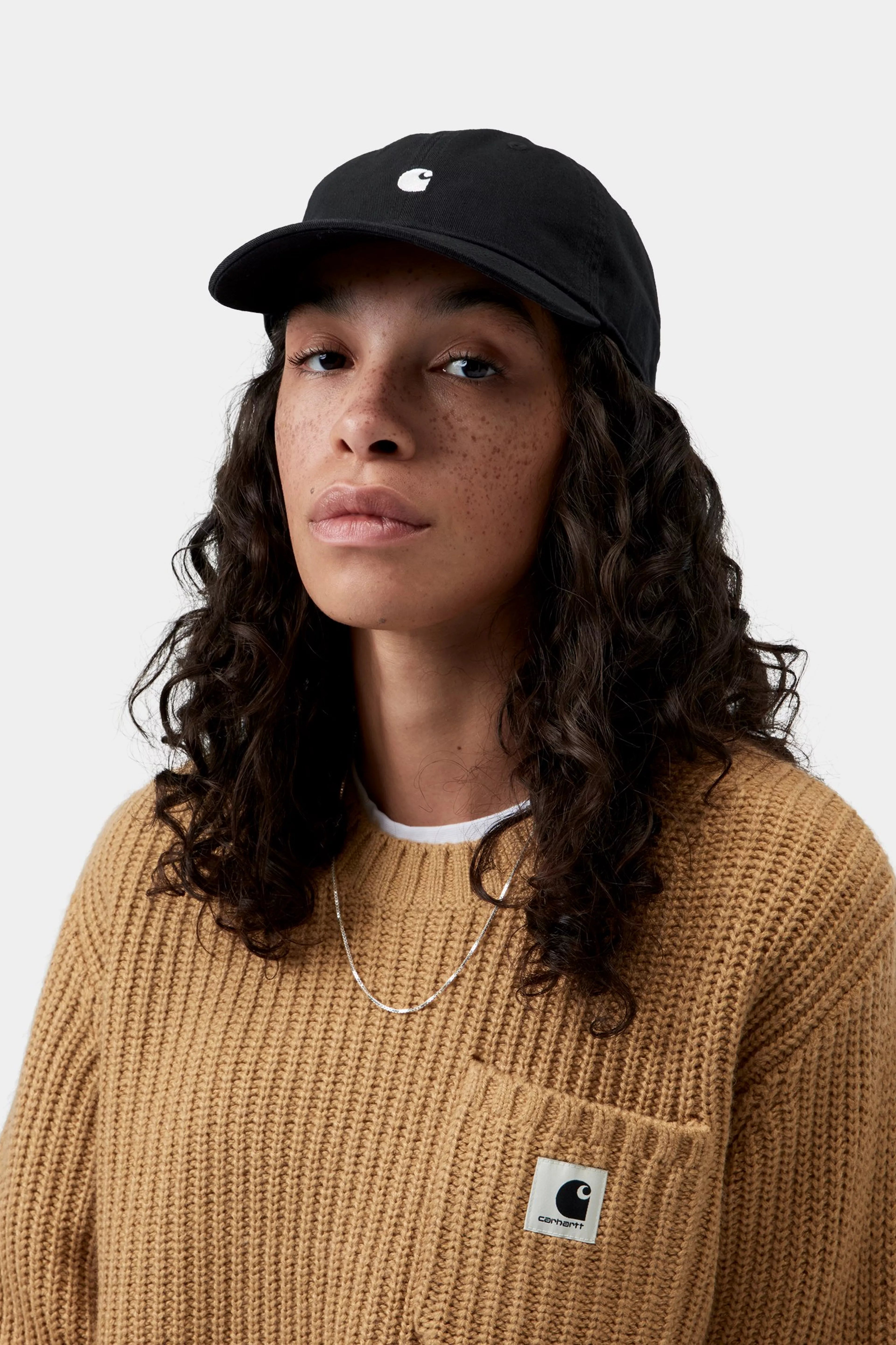 Madison Logo Cap - Black / White