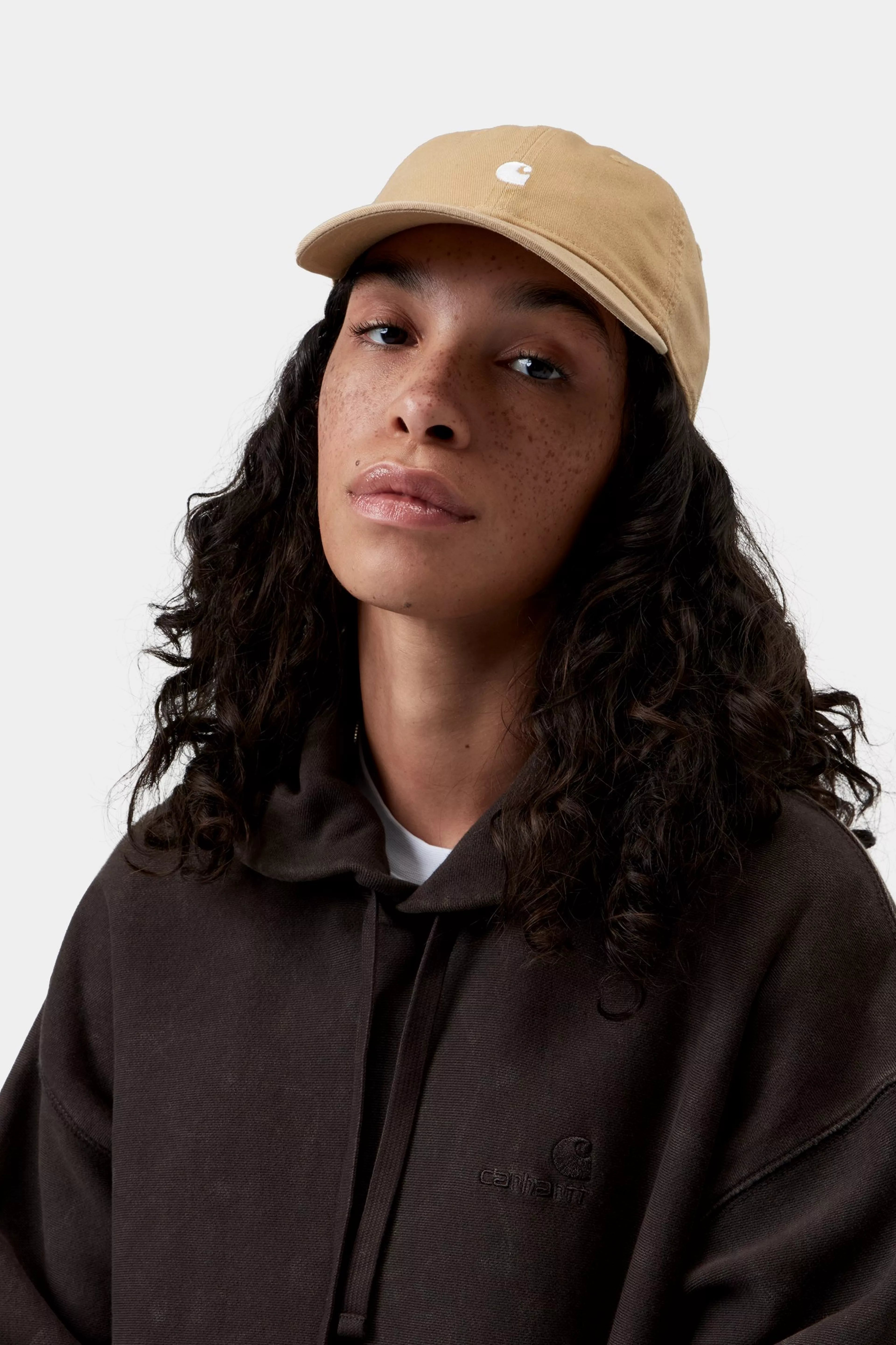 Madison Logo Cap - WIP Dusty H / White