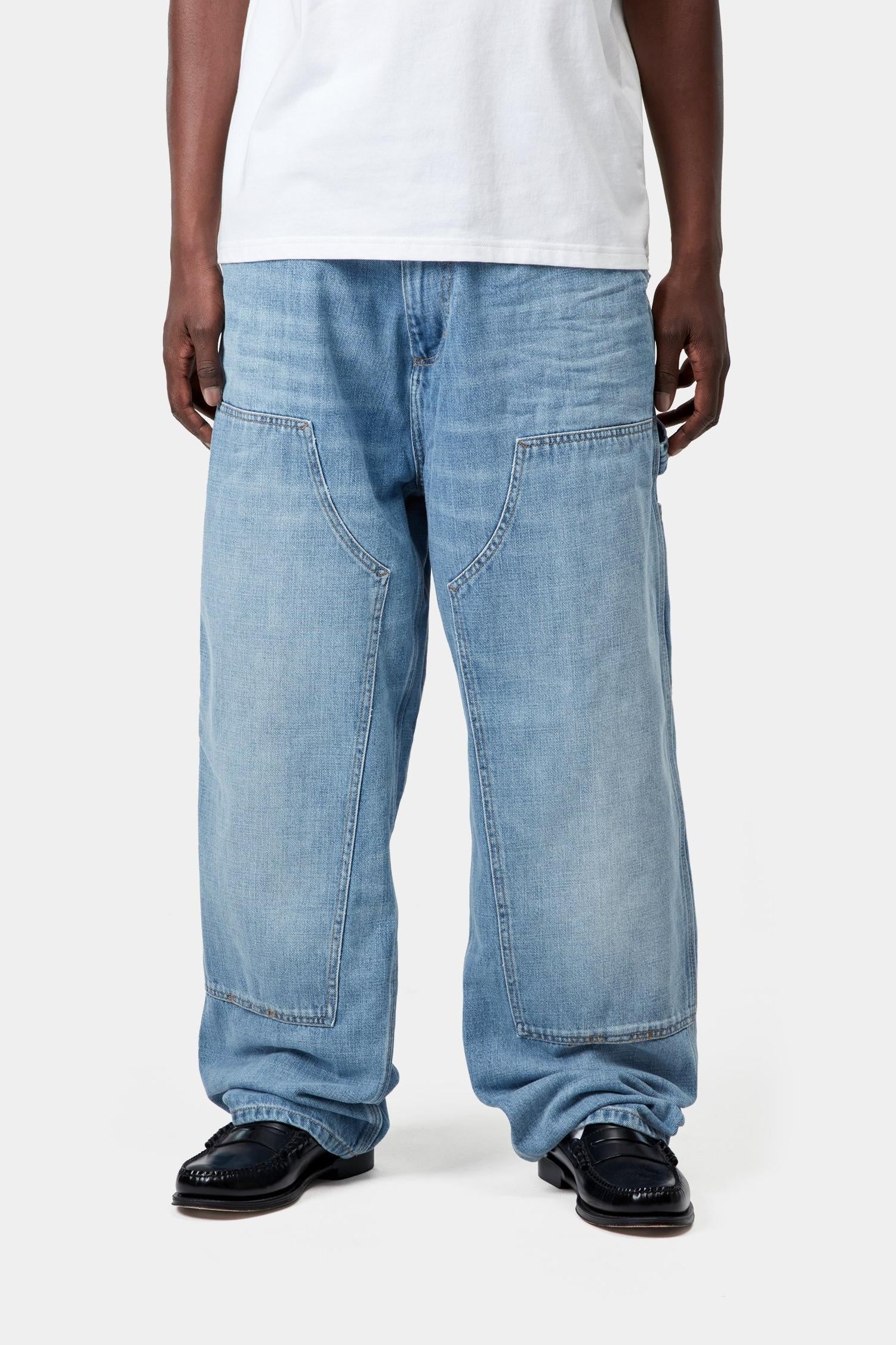 OG Double Knee Pant - Blue (burst washed)