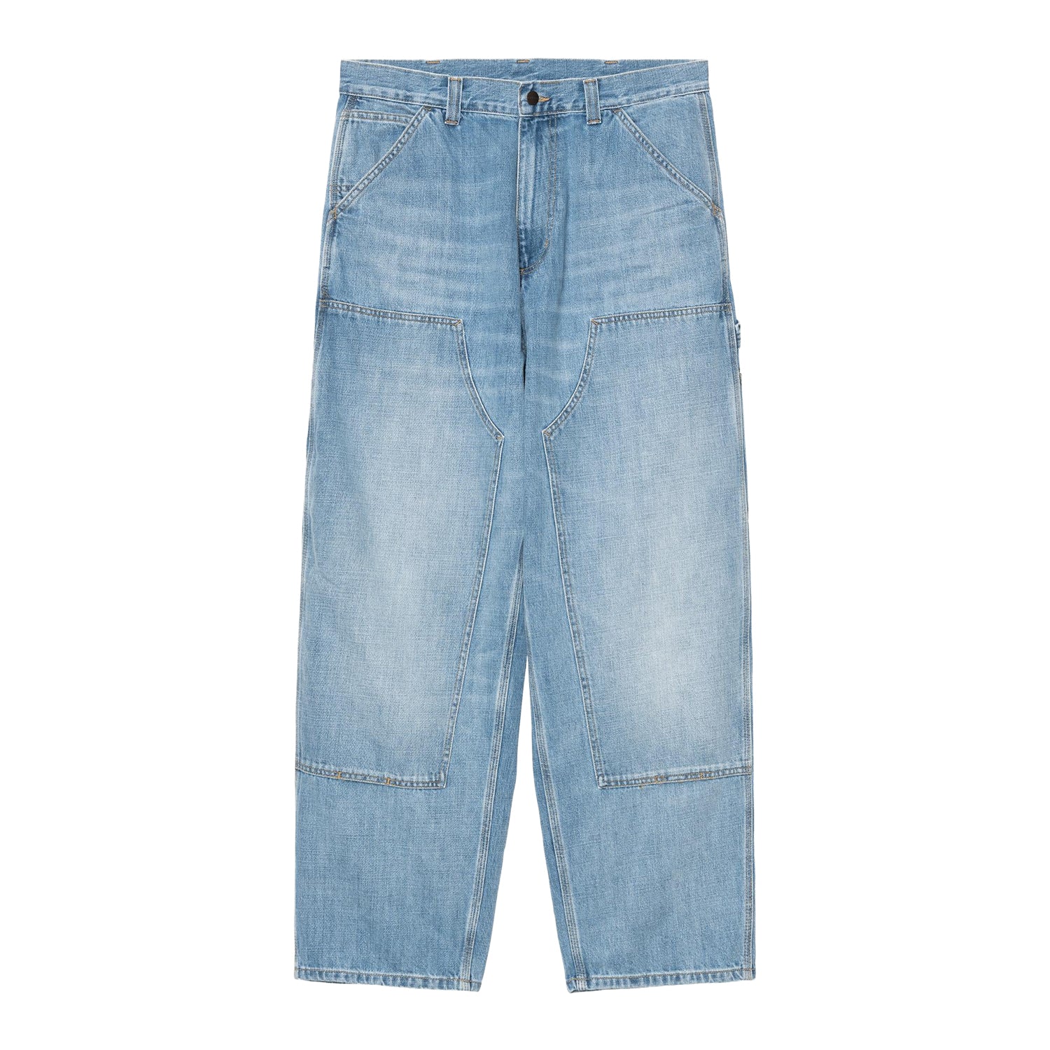 OG Double Knee Pant - Blue (burst washed)