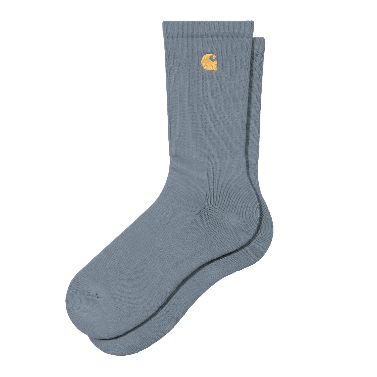 Chase Socks - Cozy Blue / Gold