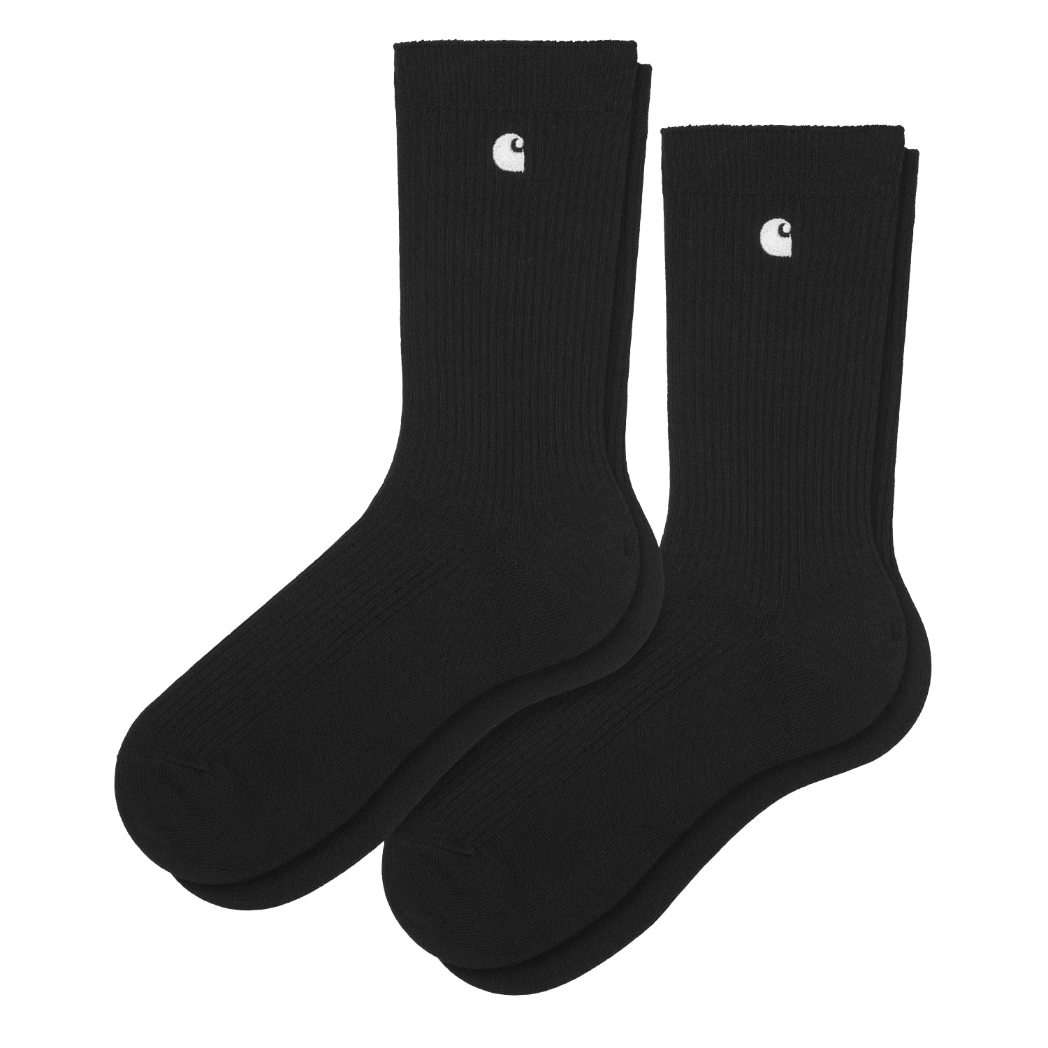 Madison Pack Socks - Black / White + Black / White