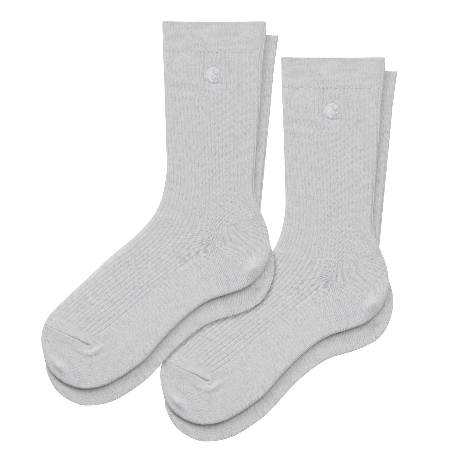 Madison Pack Socks - Ash Heather / White + Ash Heather / White