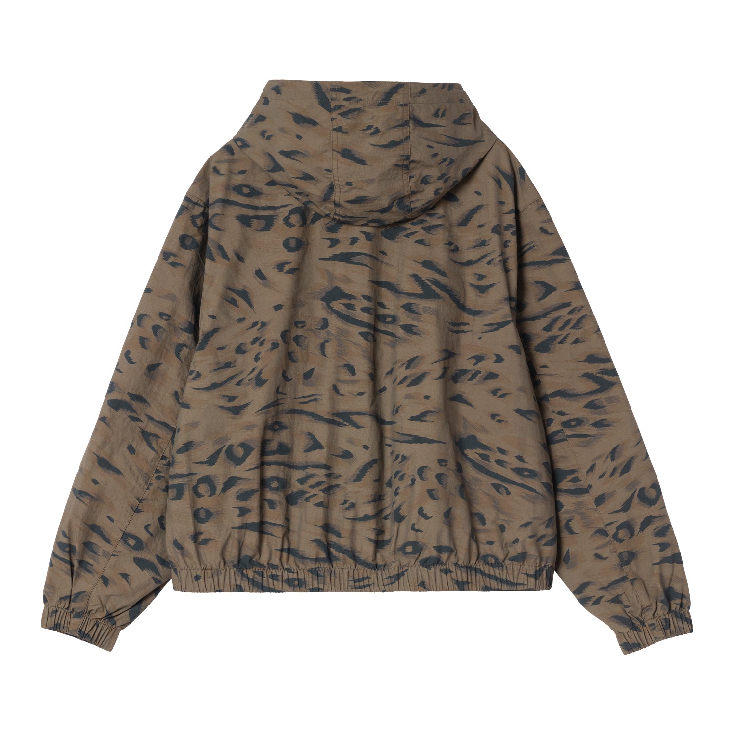 W' Travon Jacket - Duck Feather Print, Cypress / Black