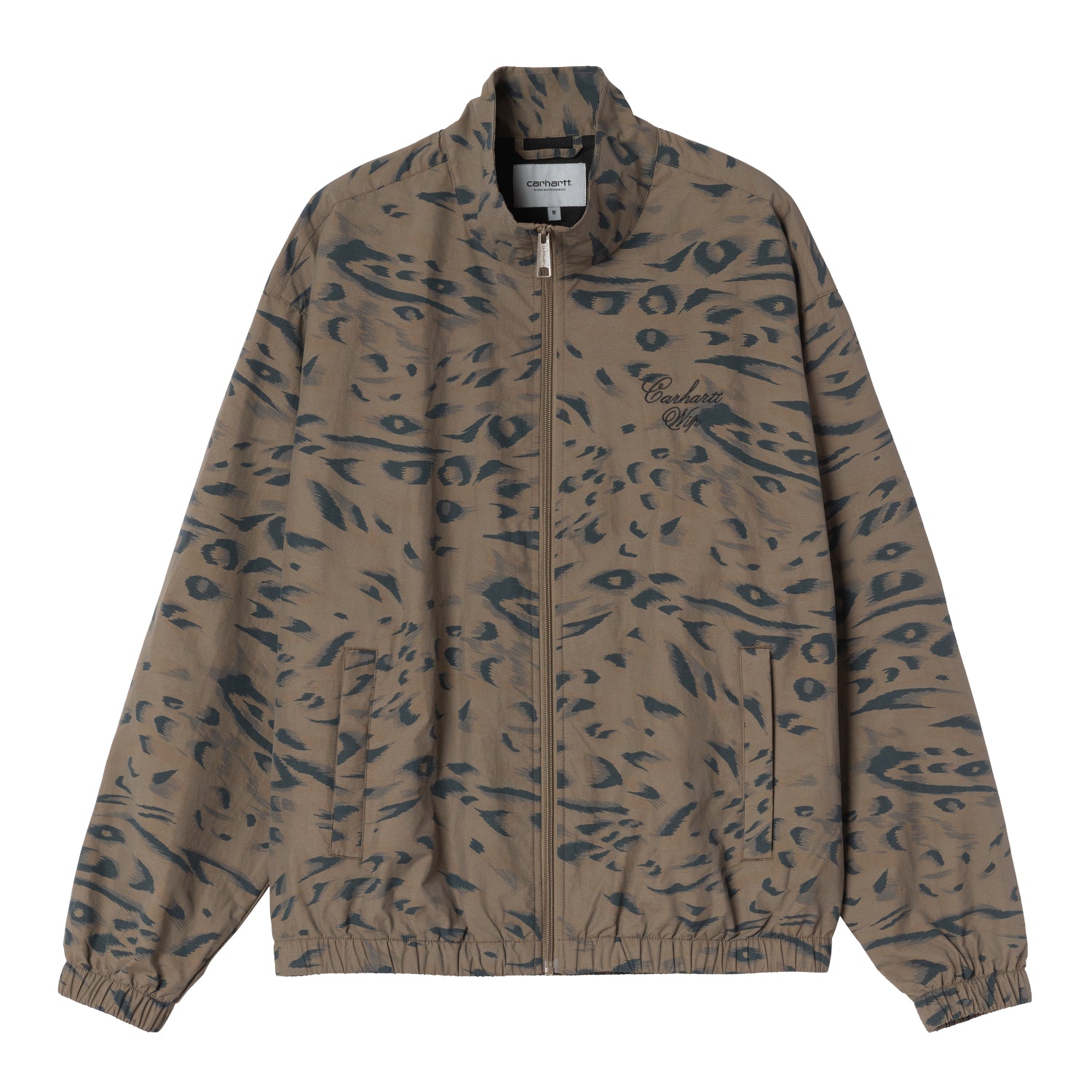 Travon Jacket - Duck Feather Print, Cypress / Black