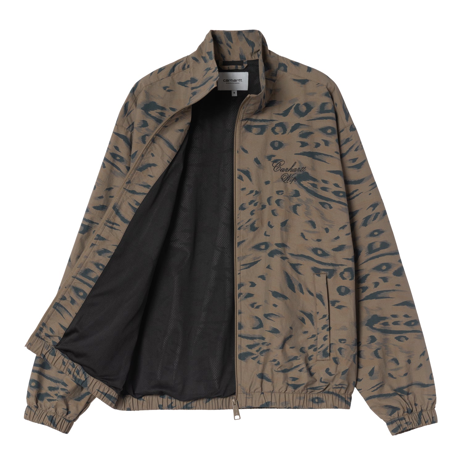 Travon Jacket - Duck Feather Print, Cypress / Black