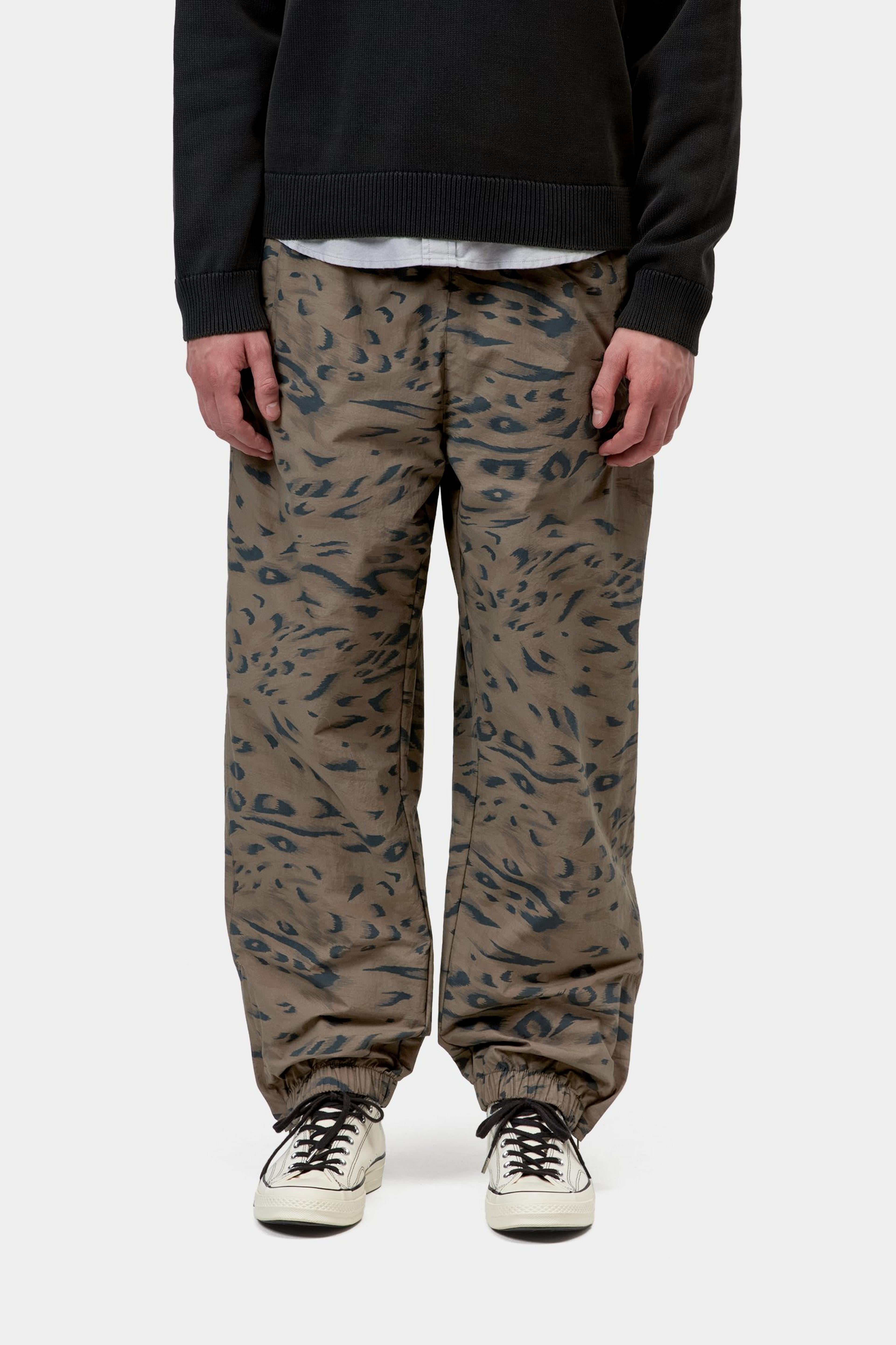 Travon Pant - Duck Feather Print, Cypress / Black