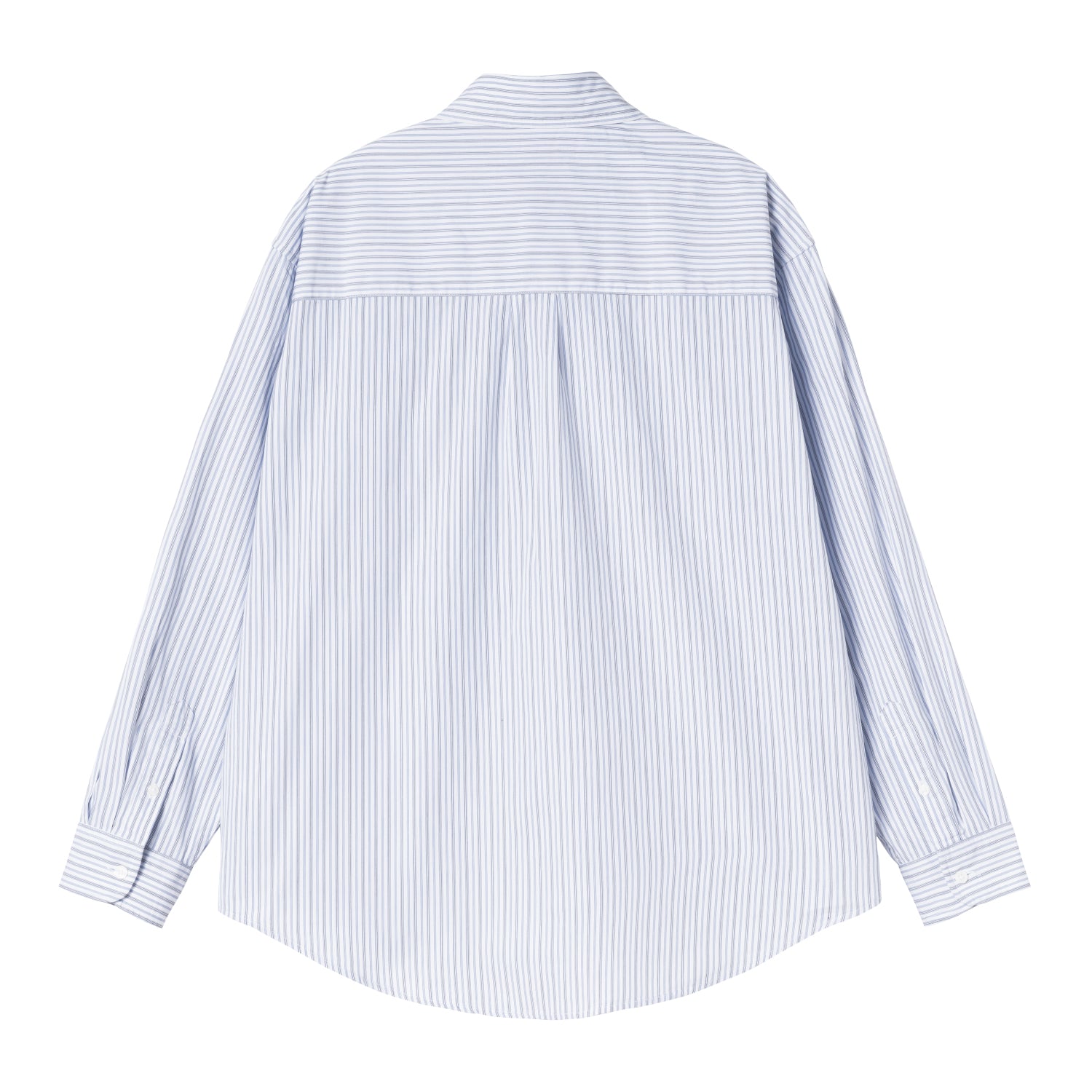 L/S Keene Shirt - Keene Stripe, White