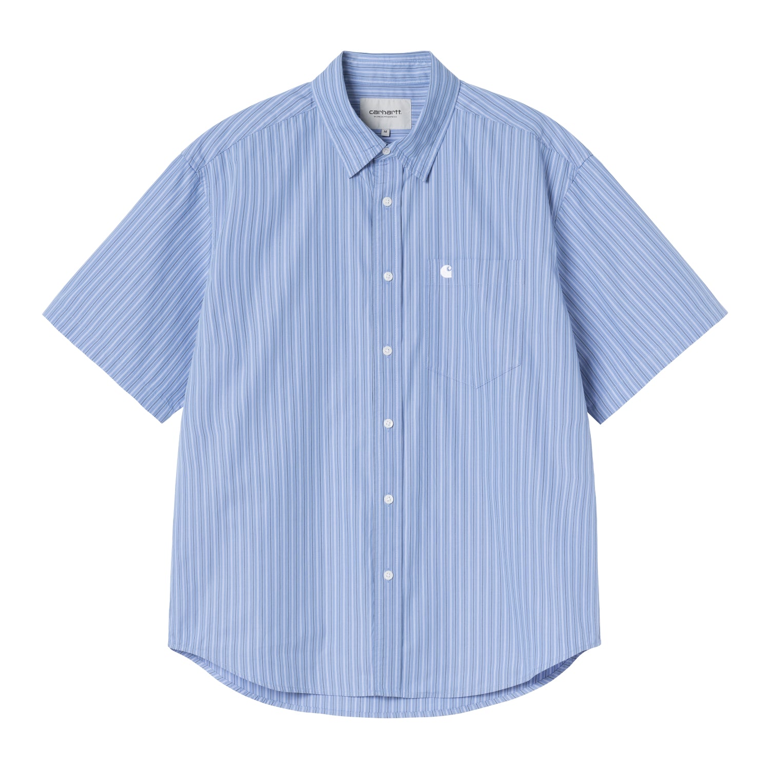 S/S Keene Shirt - Keene Stripe, Curacao