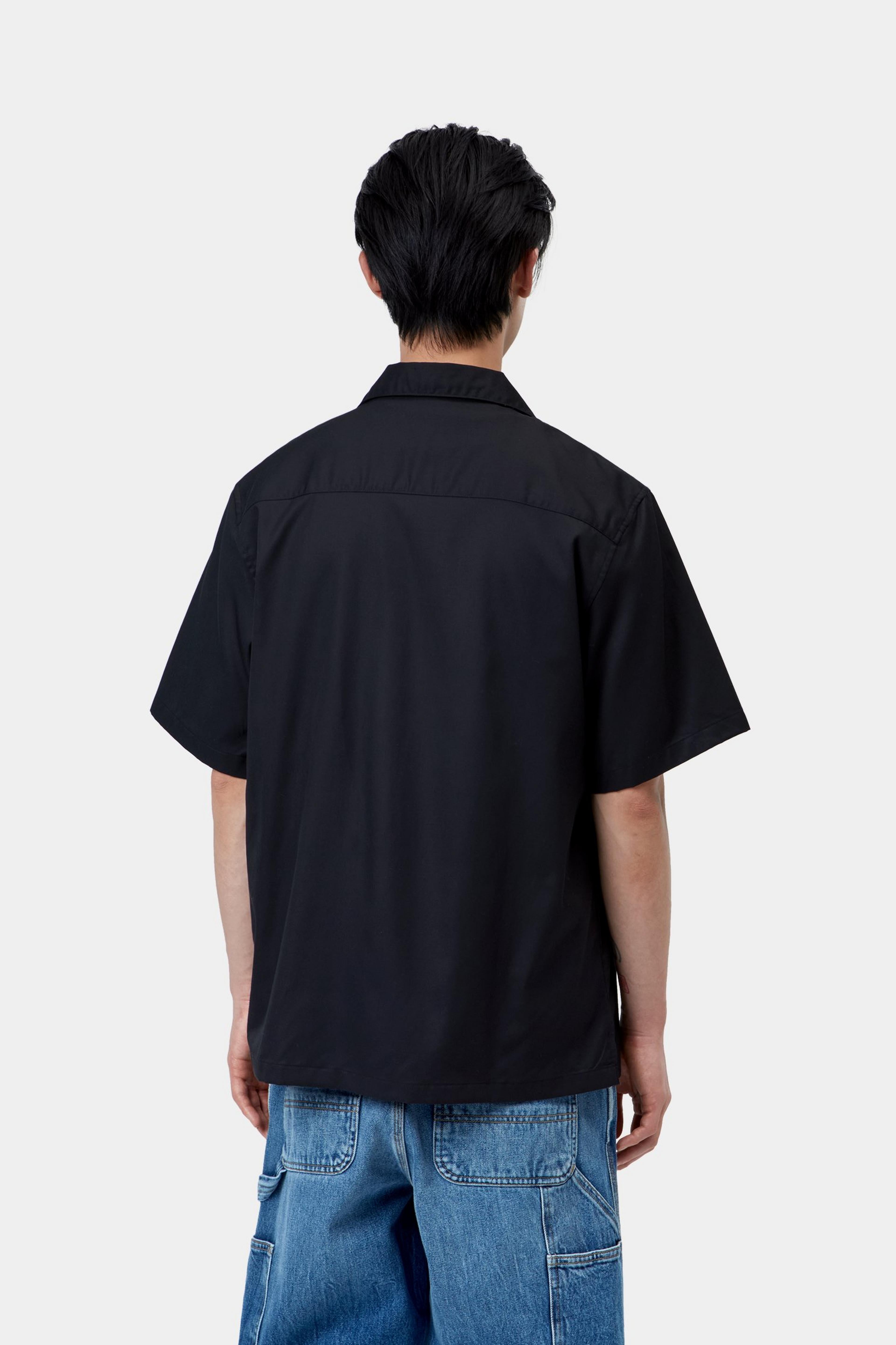 S/S Travon Shirt - Black / Wax