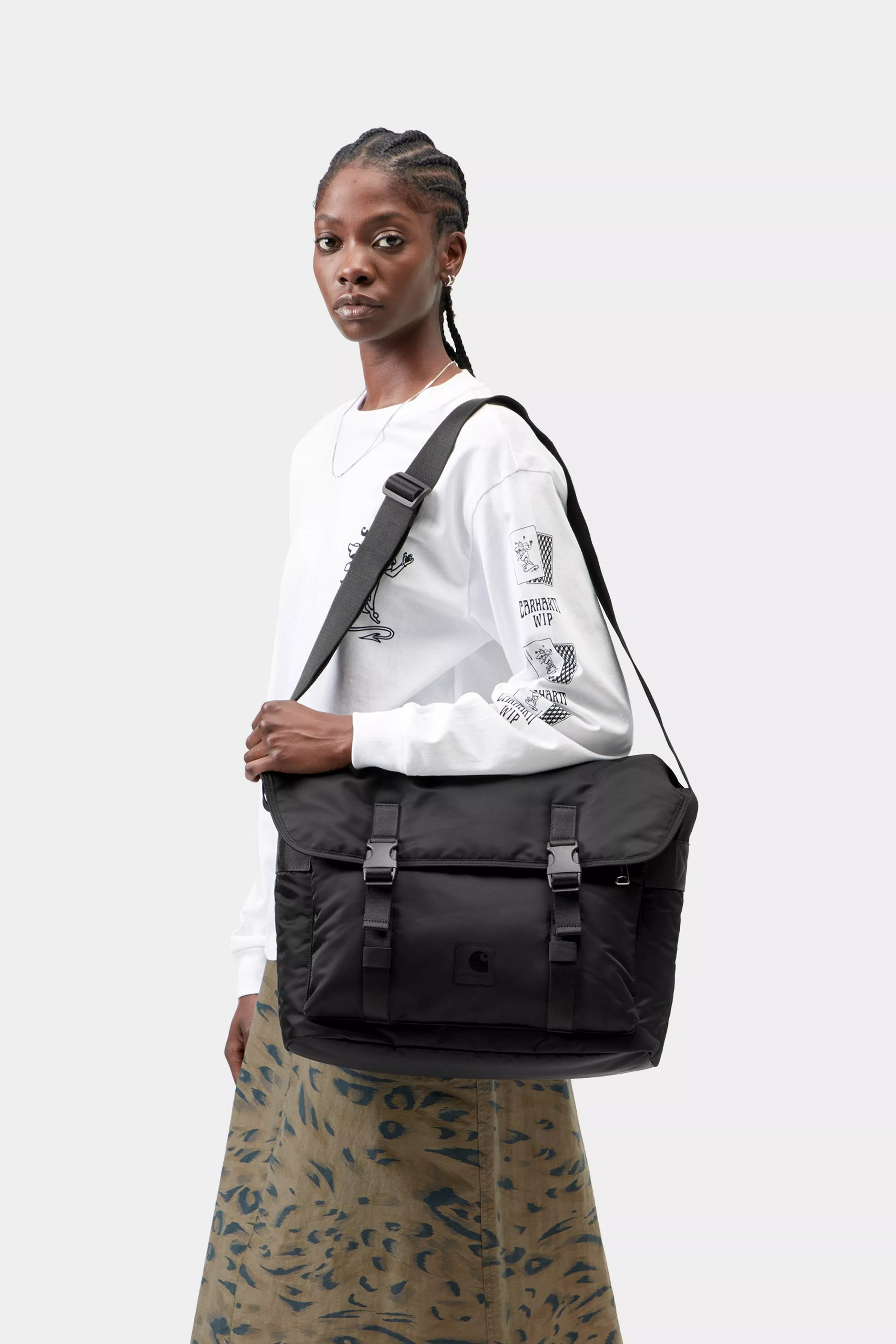 Otis Messenger Bag - Black