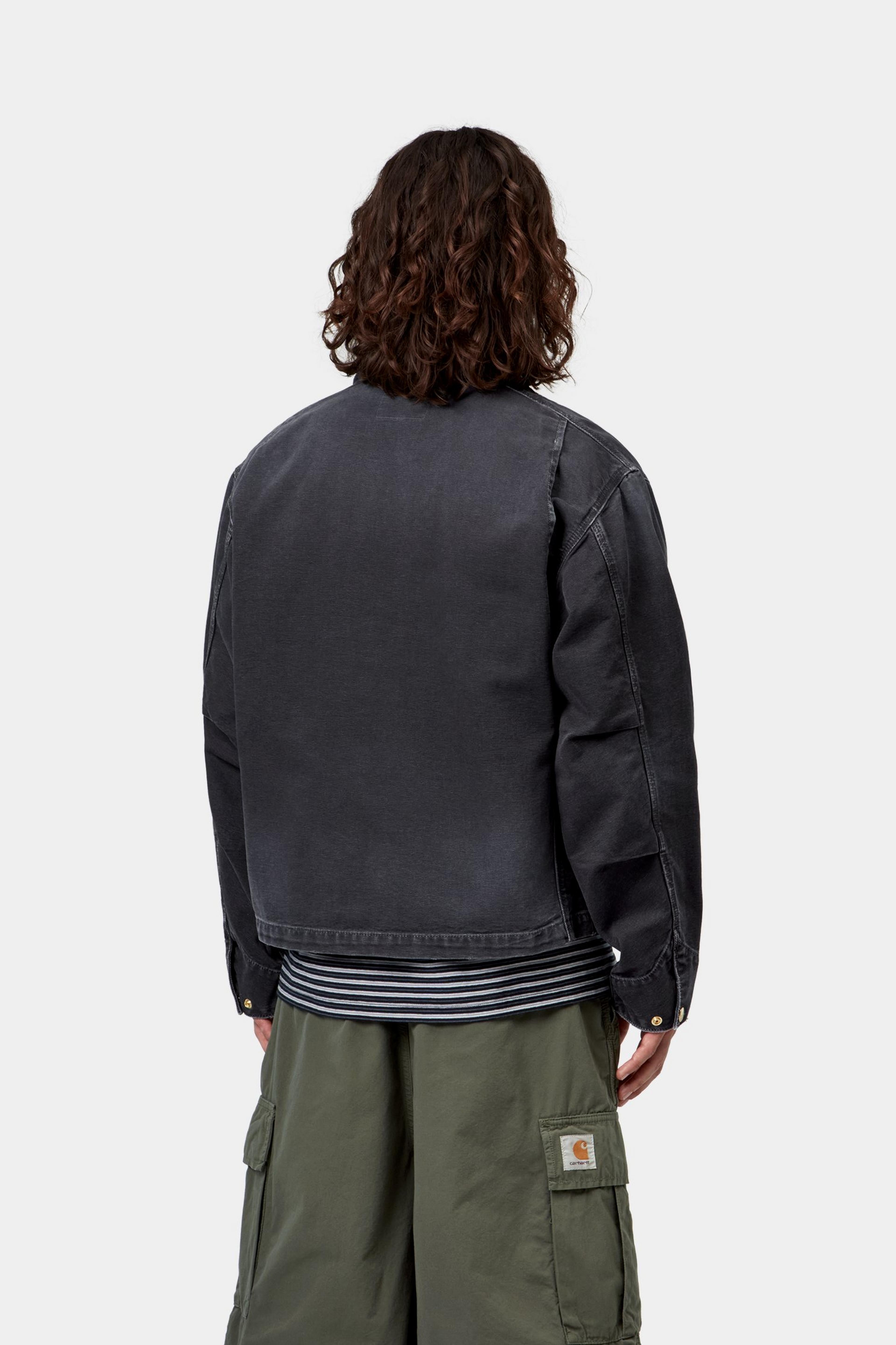 OG Arcan Jacket - Black / Black, Destroy wash