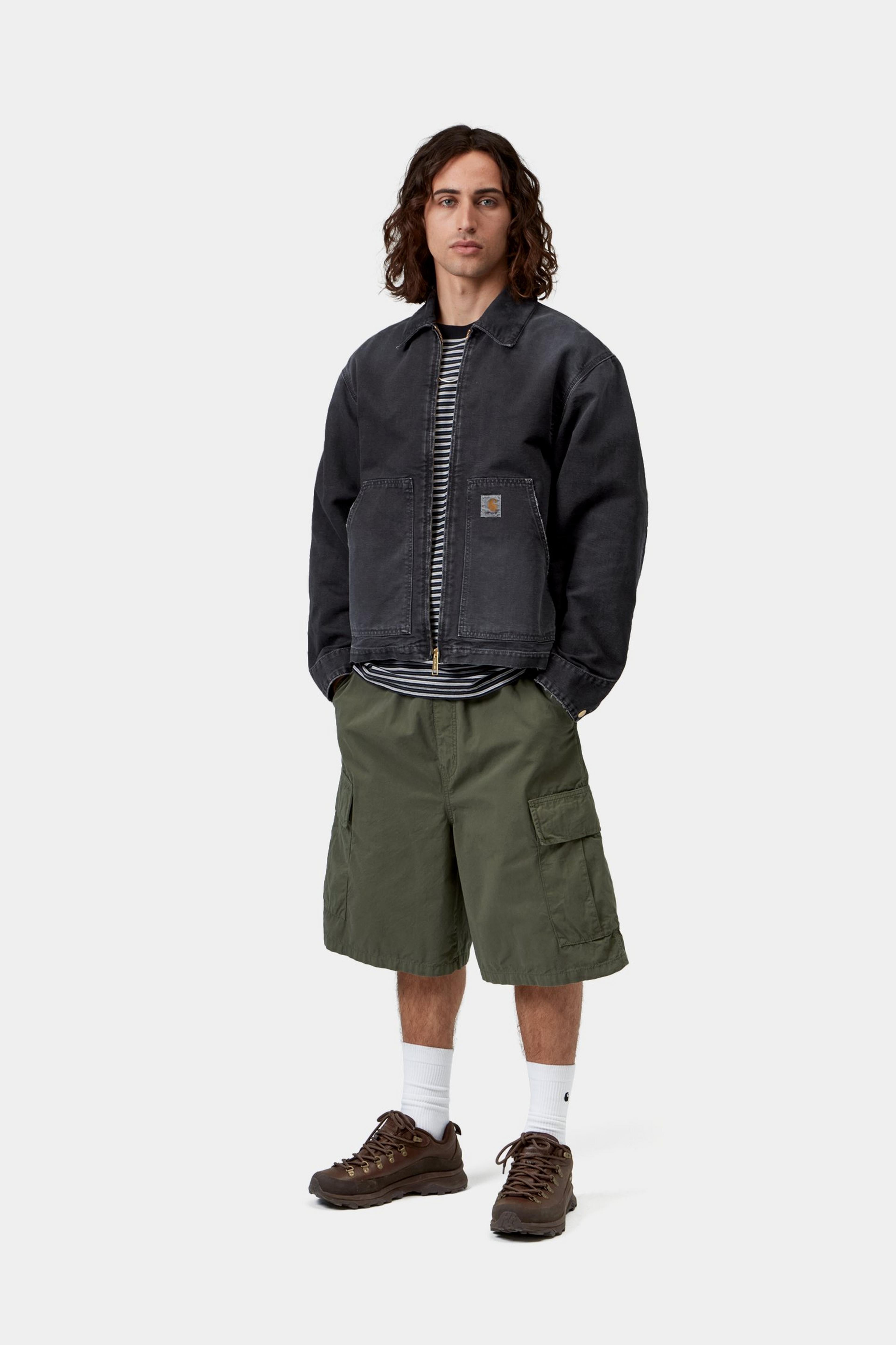 OG Arcan Jacket - Black / Black, Destroy wash 5