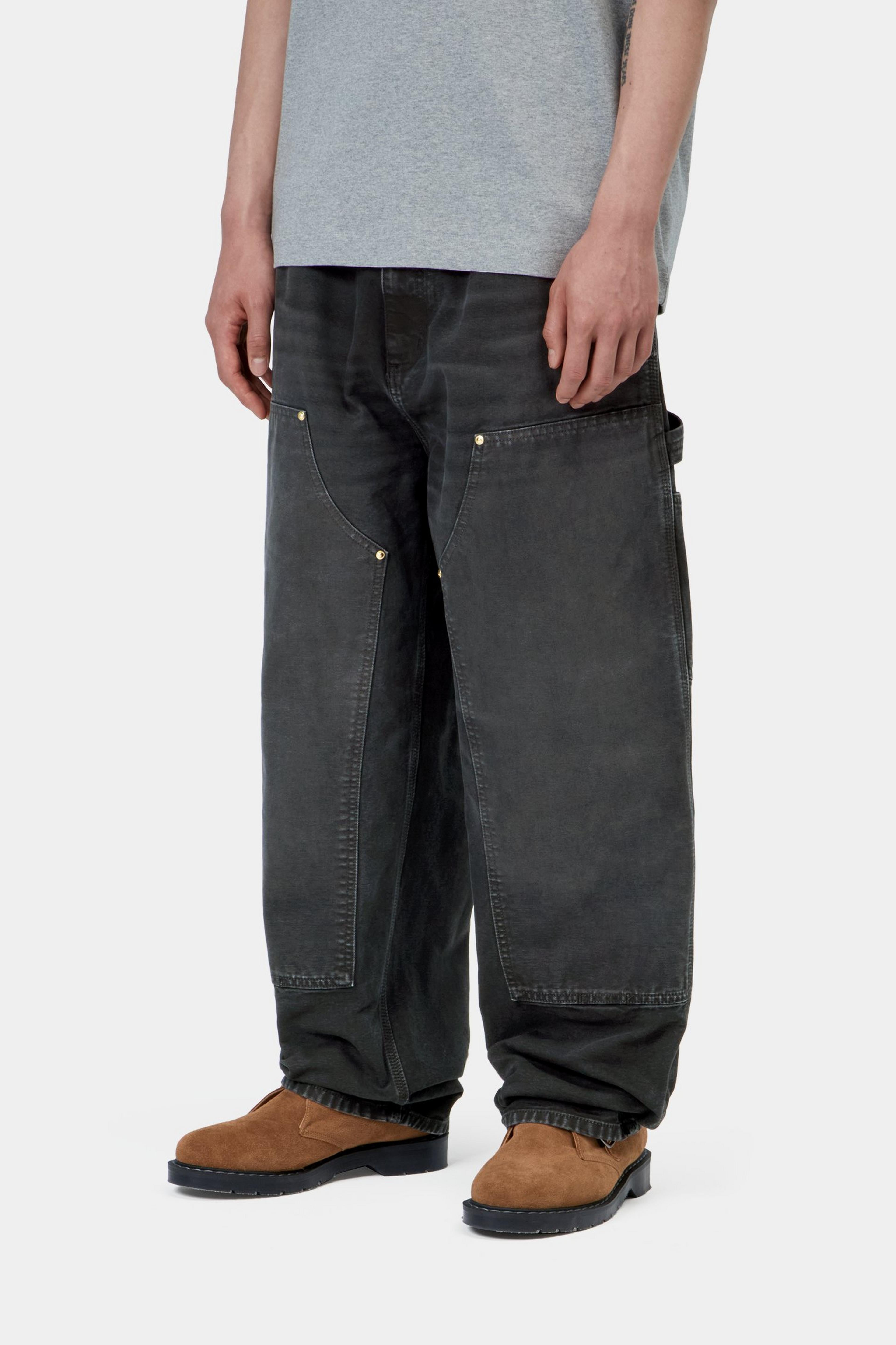 OG Double Knee Pant - Black (destroy wash)
