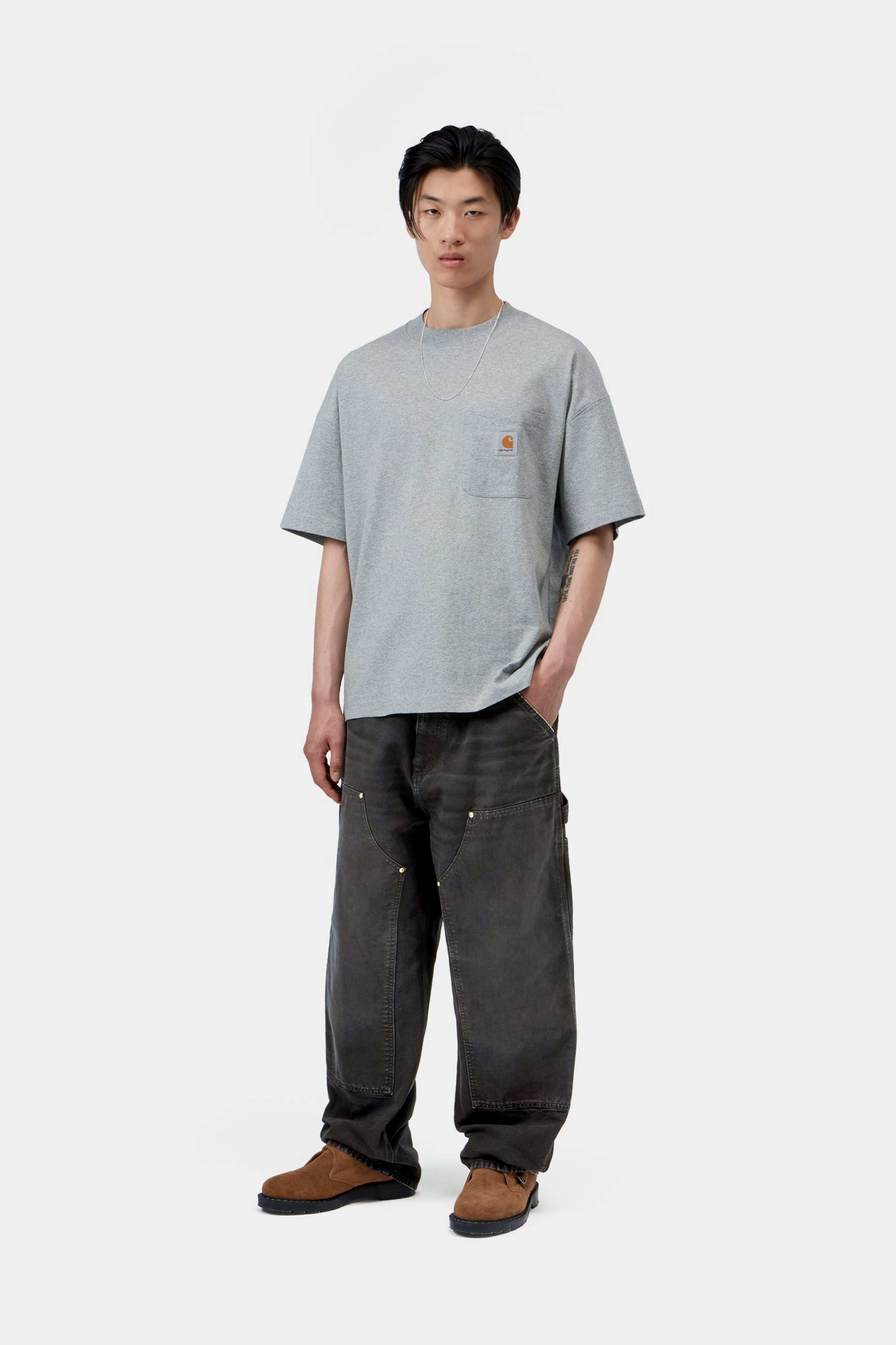OG Double Knee Pant - Black (destroy wash)
