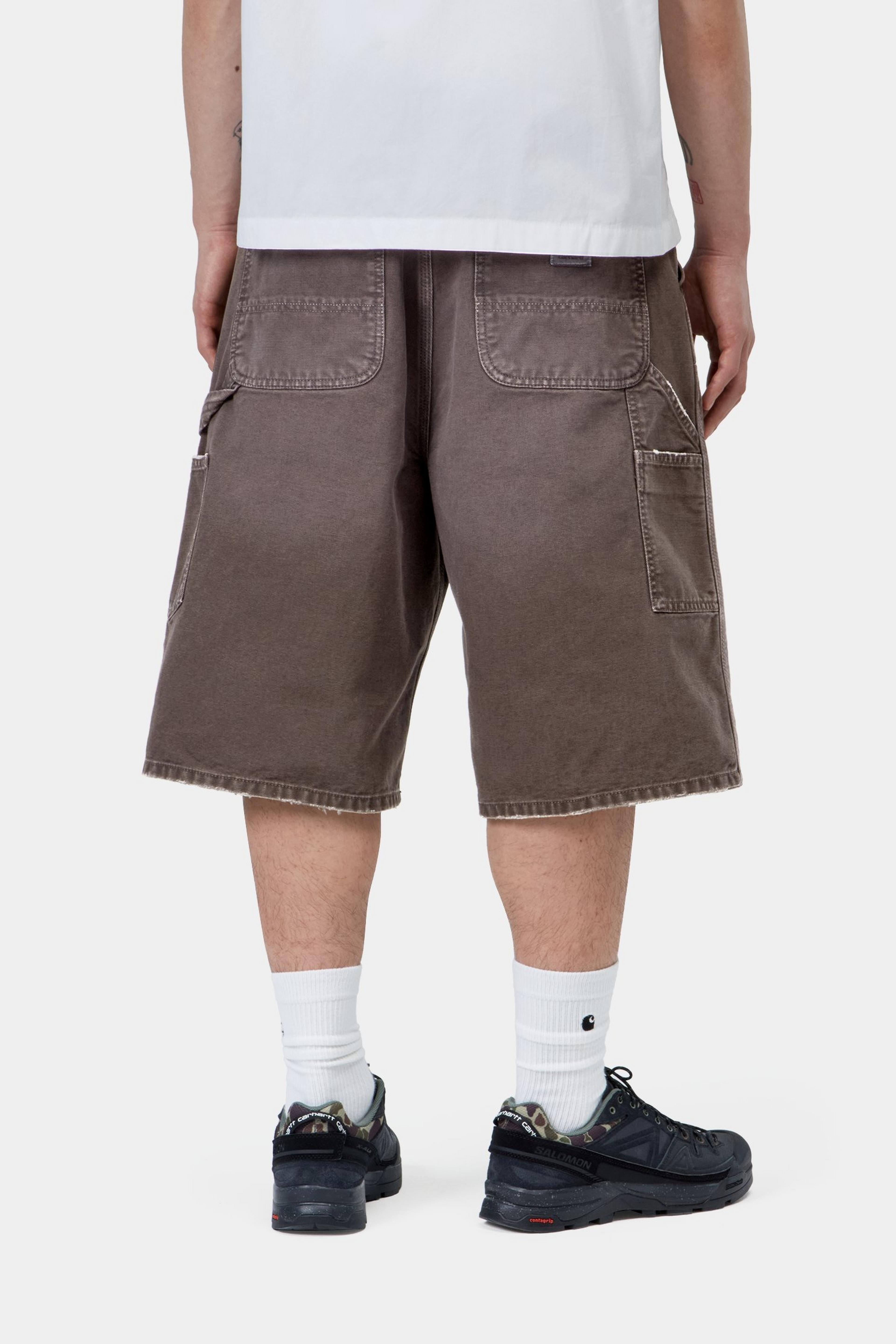 OG Double Knee Short - Tobacco, Destroy wash