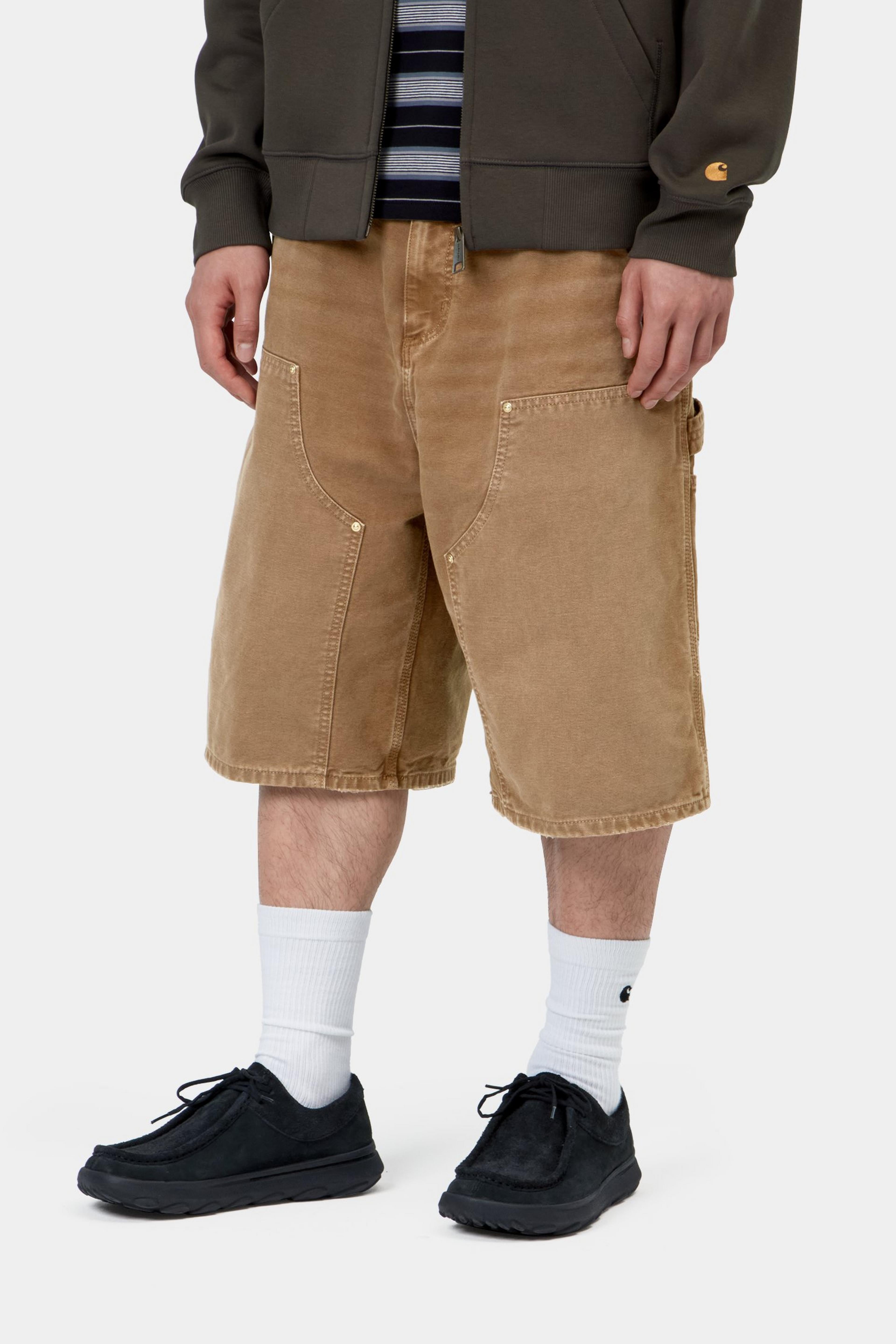 OG Double Knee Short - Hamilton Brown, Destroy wash