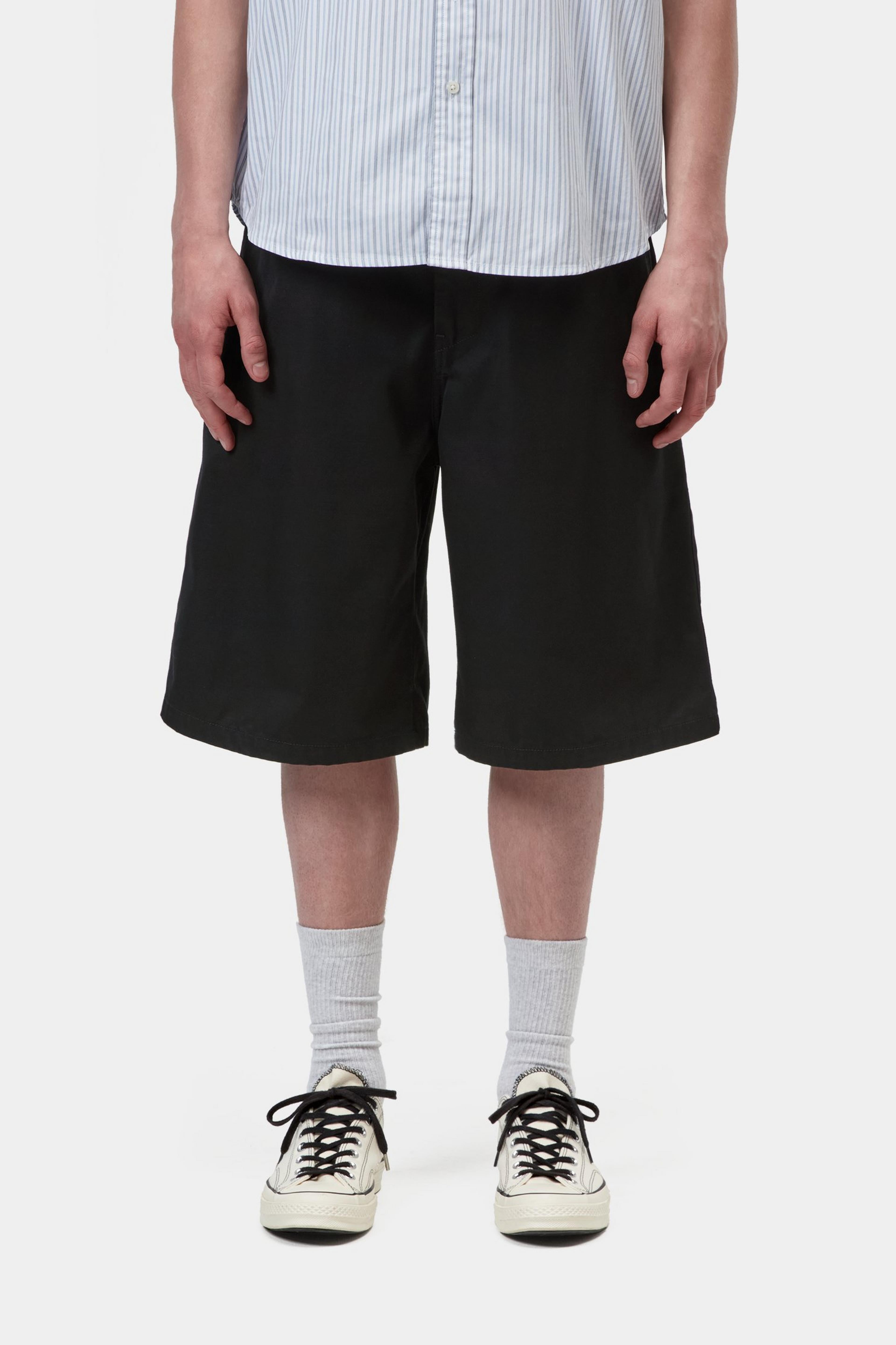 Brader Short - Black, rinsed