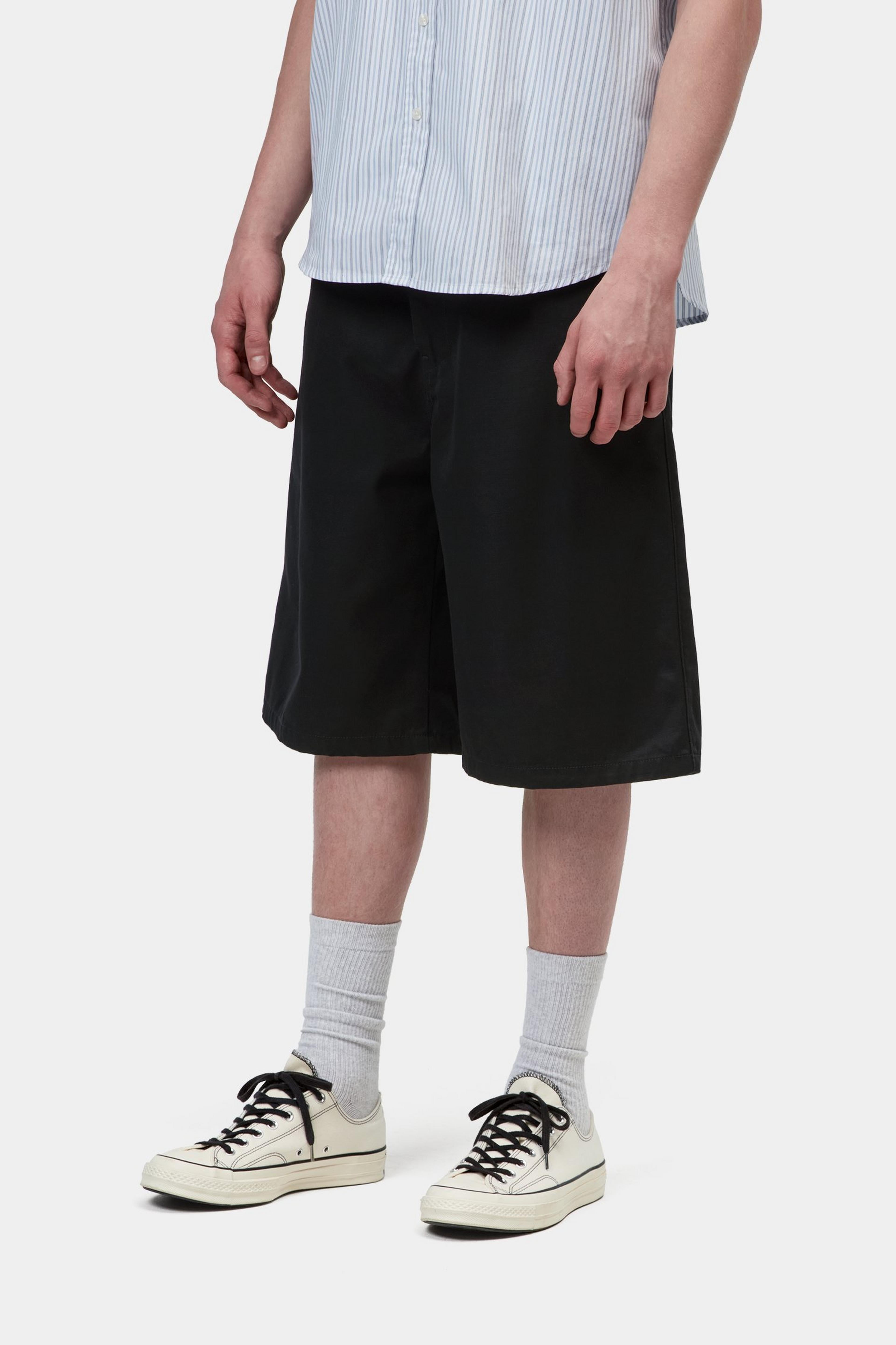 Brader Short - Black, rinsed