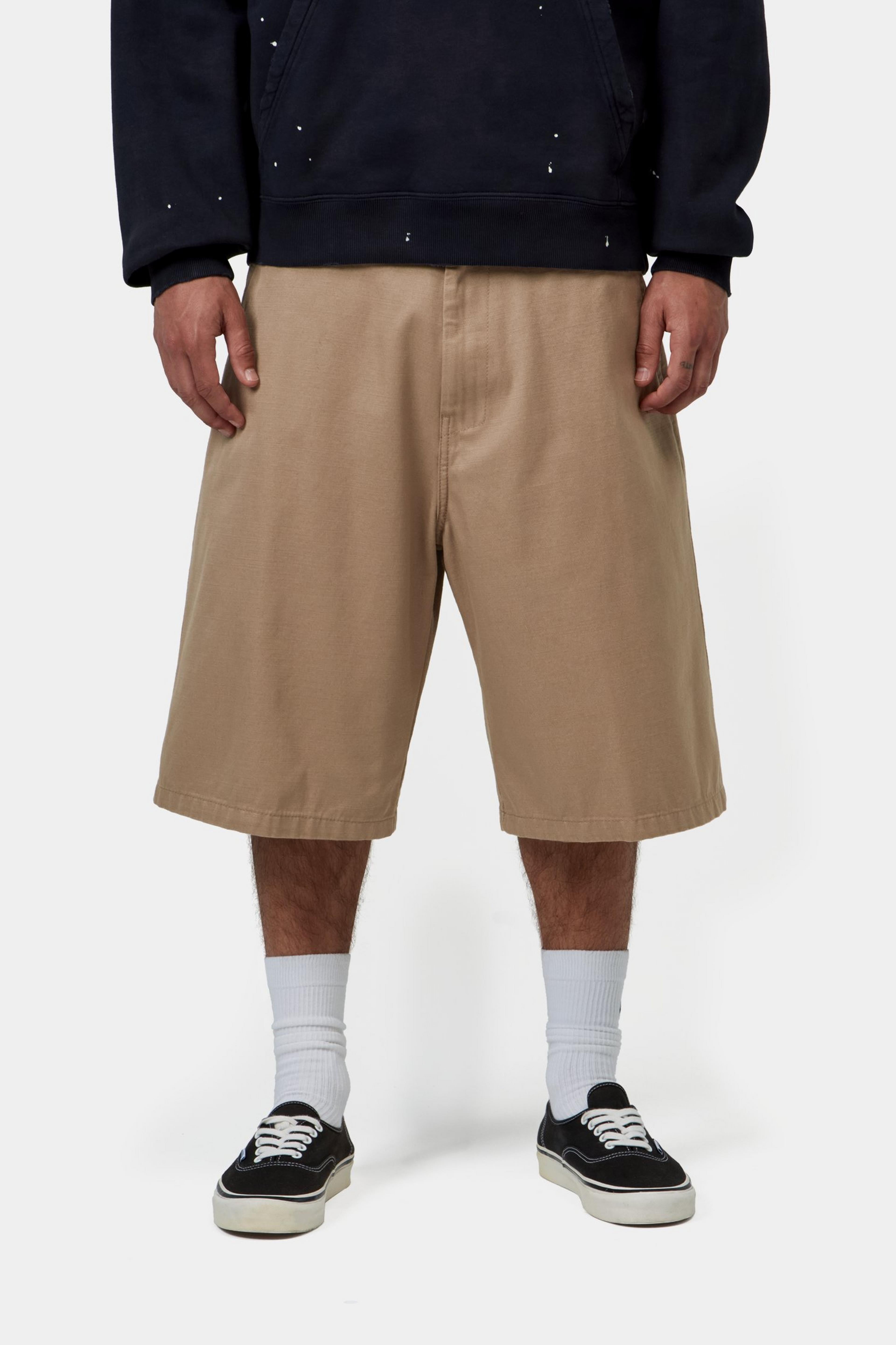 Brader Short - Leather, rinsed 2
