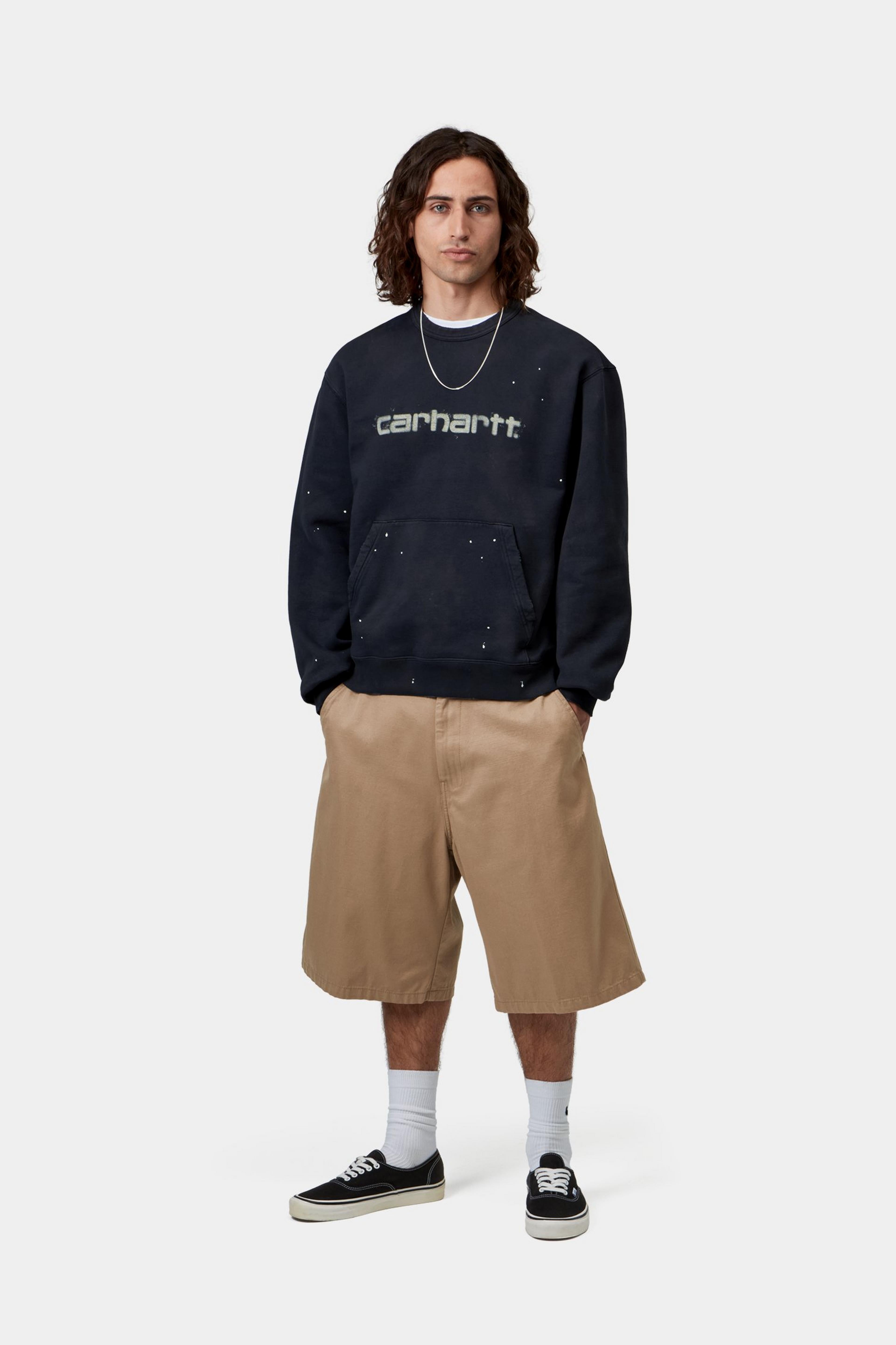 Brader Short - Leather, rinsed