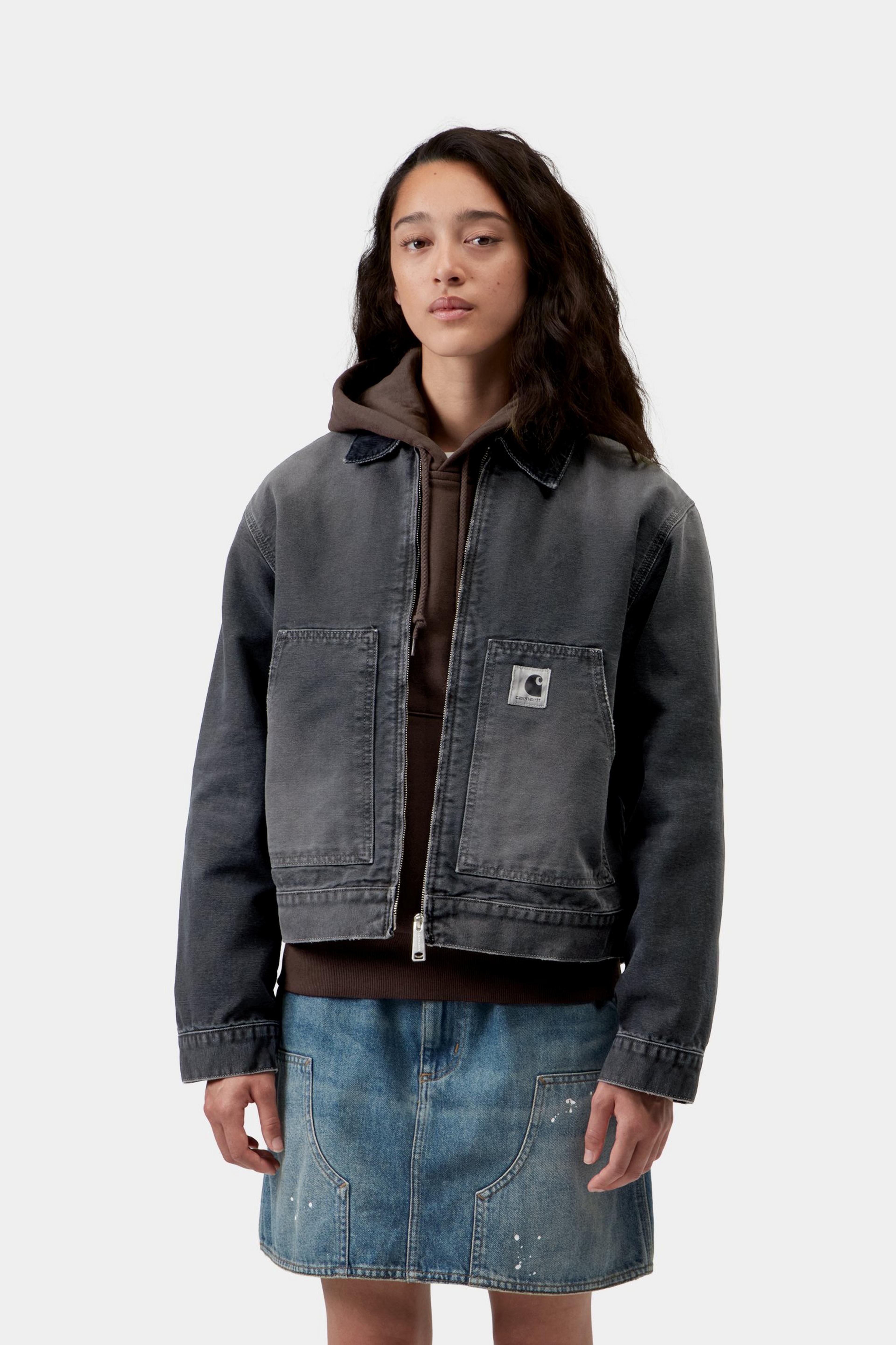 W' OG Arcan Jacket - Black / Black, Destroy wash