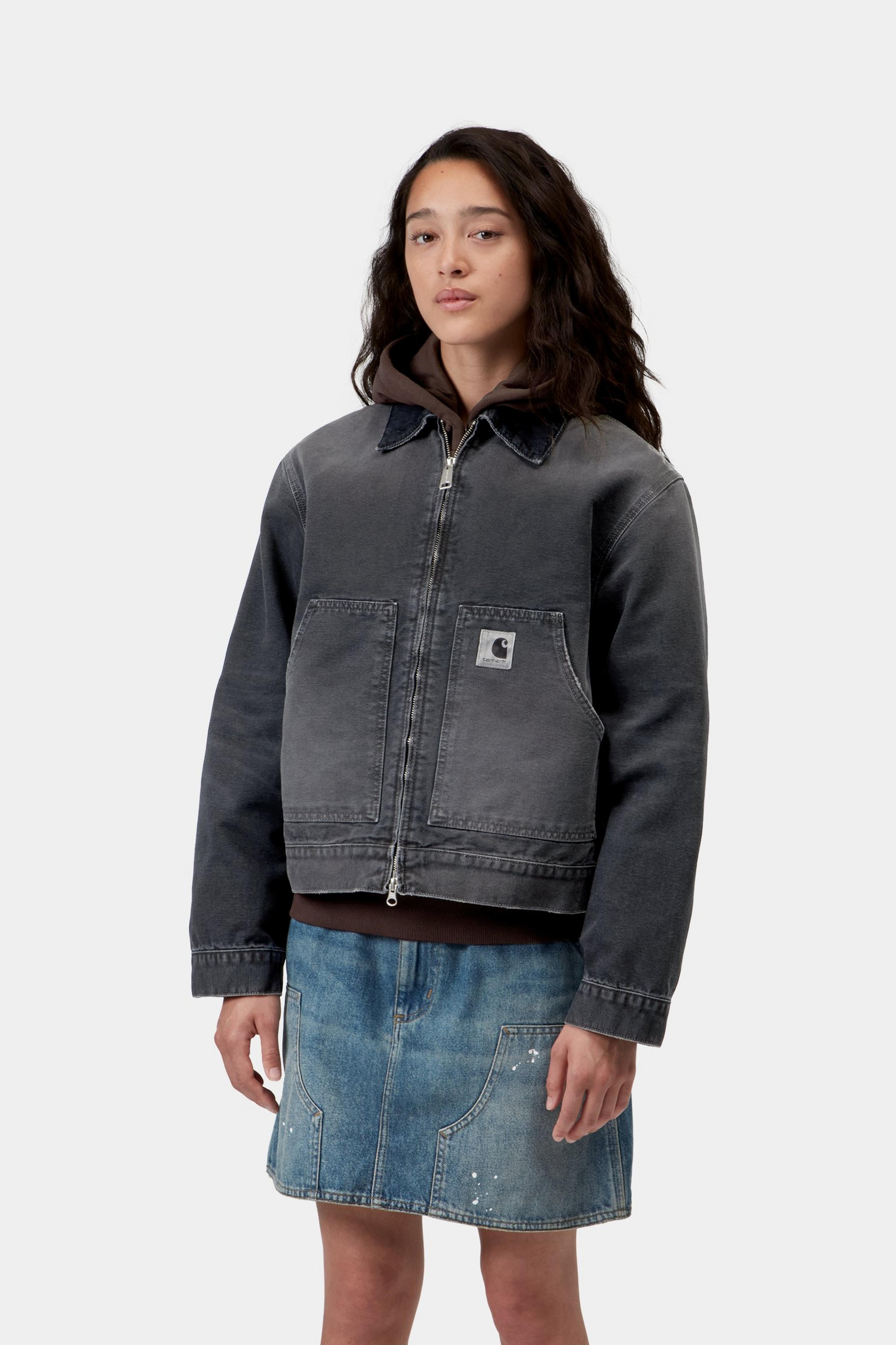 W' OG Arcan Jacket - Black / Black, Destroy wash