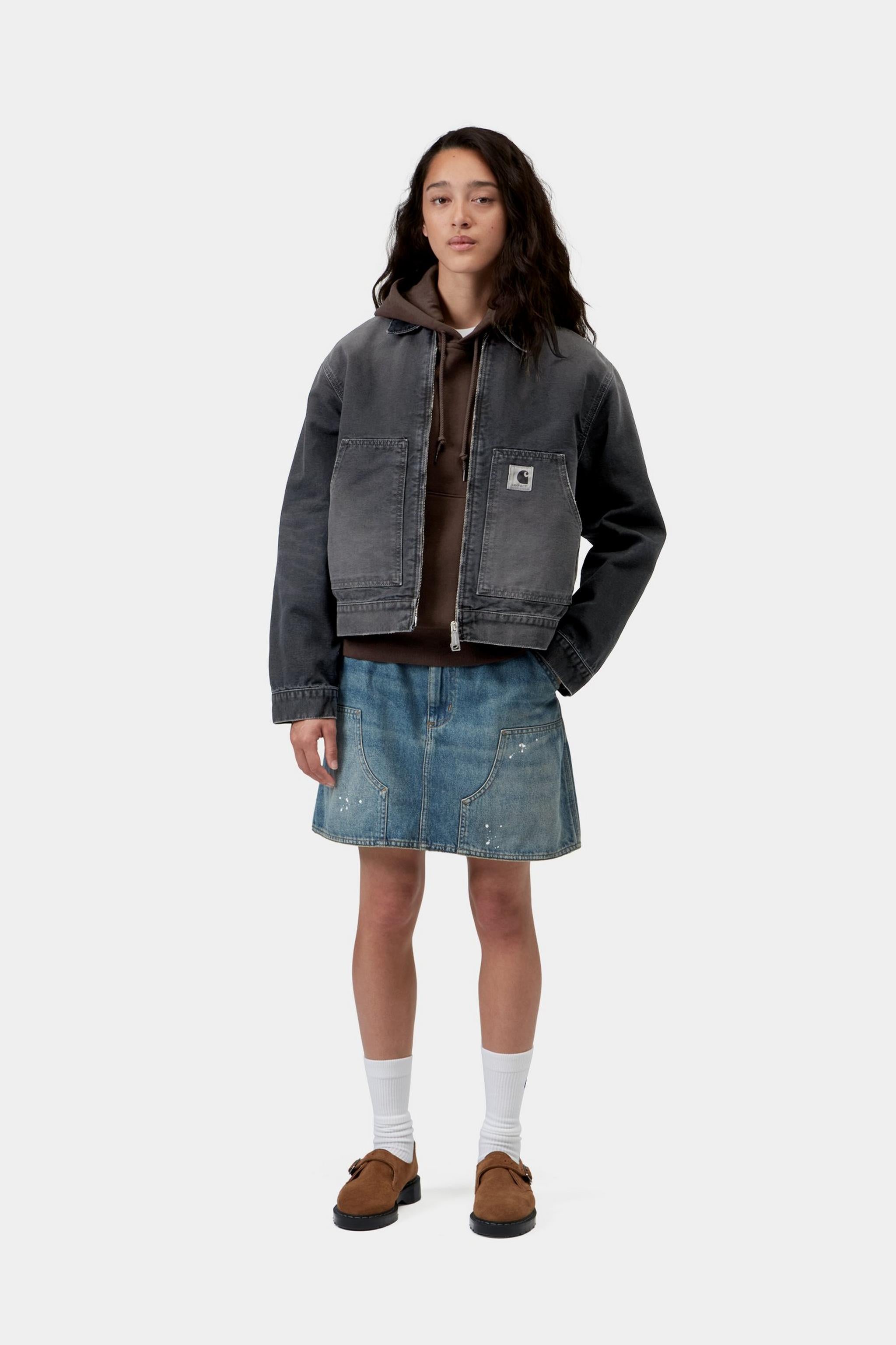 W' OG Arcan Jacket - Black / Black, Destroy wash