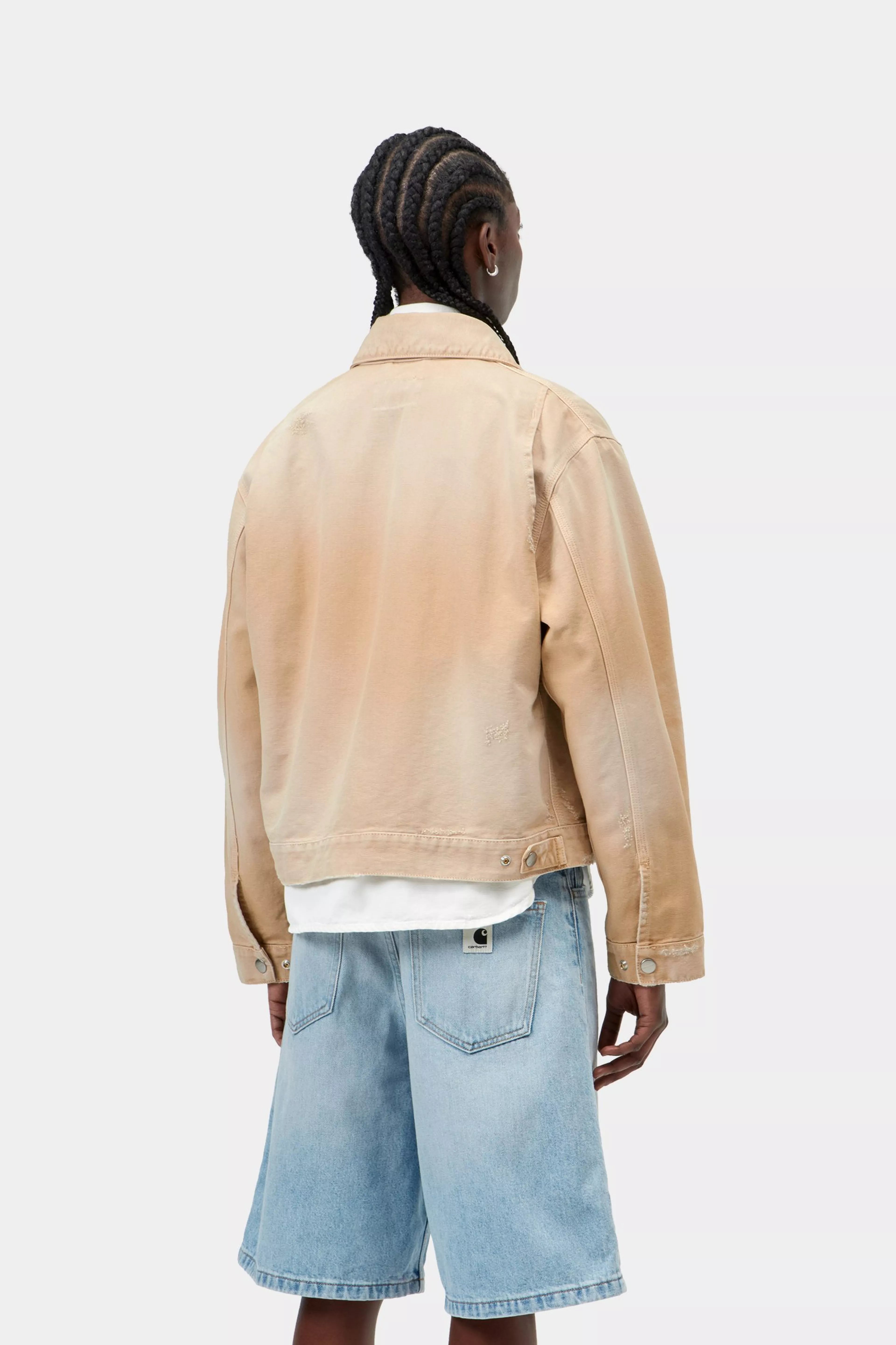 W' OG Arcan Jacket - Dusty H Brown / Dusty H Brown, Destroy wash