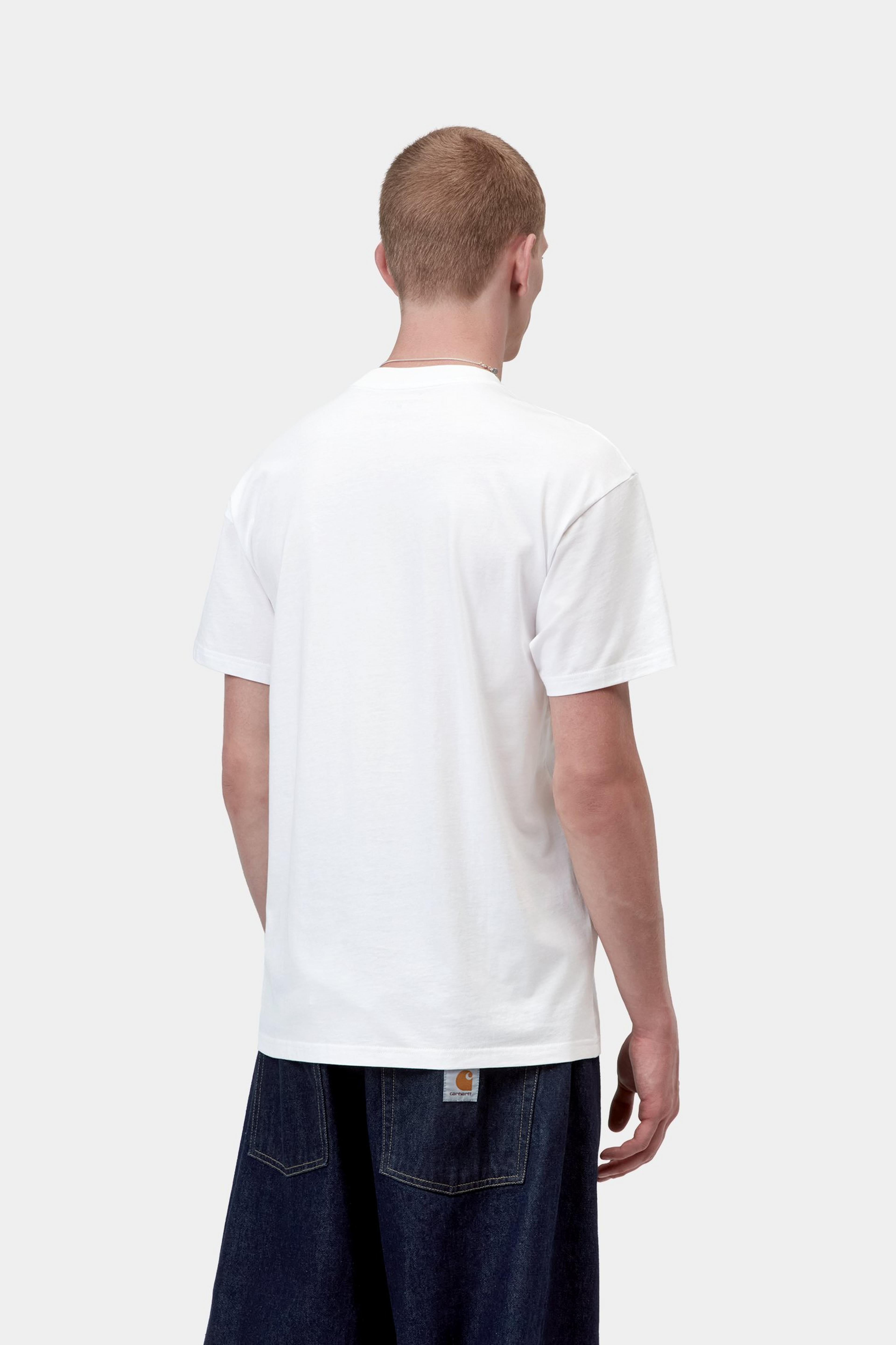 S/S Bumper Stickers T-Shirt - White 3