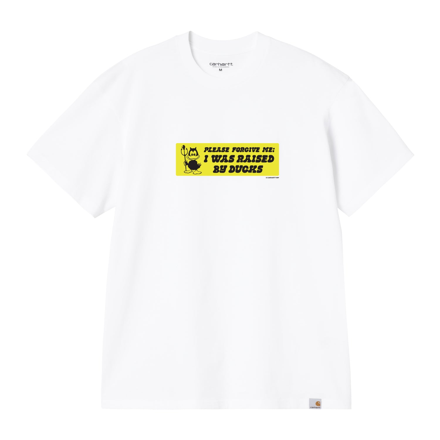 S/S Bumper Stickers T-Shirt - White